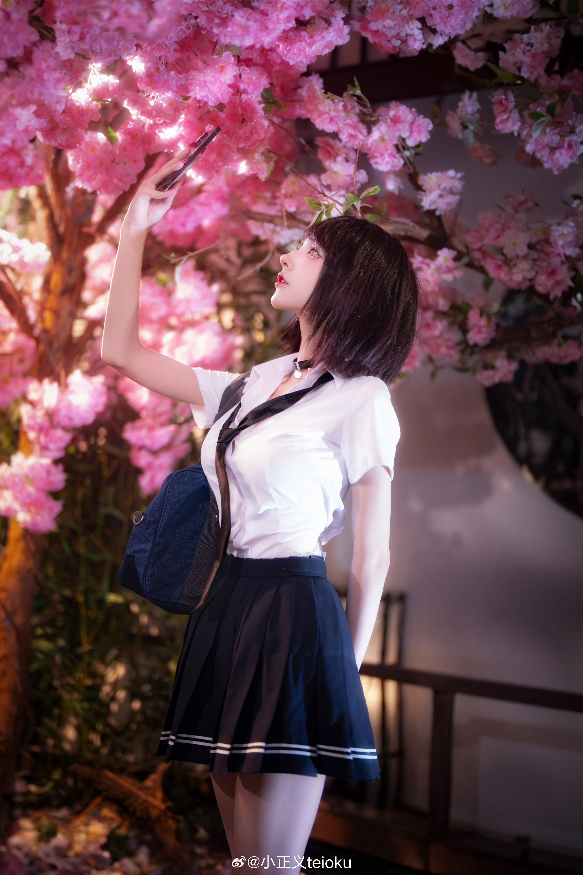 COSPLAY 放学后 和指挥官一起去赏樱?  碧蓝航线 巴尔的摩@小正义teioku COSPLAY-第10张