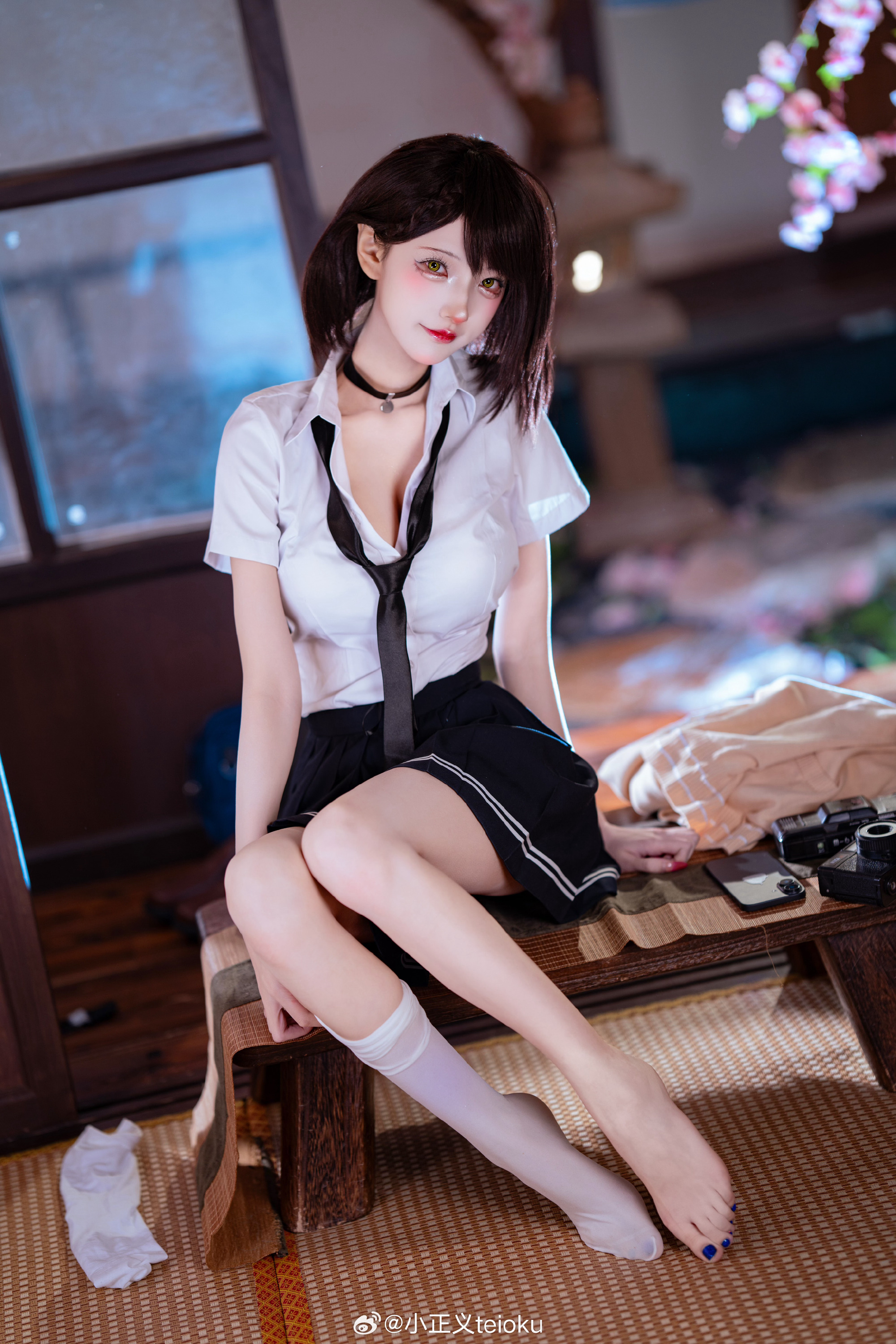 COSPLAY 放学后 和指挥官一起去赏樱?  碧蓝航线 巴尔的摩@小正义teioku COSPLAY-第7张
