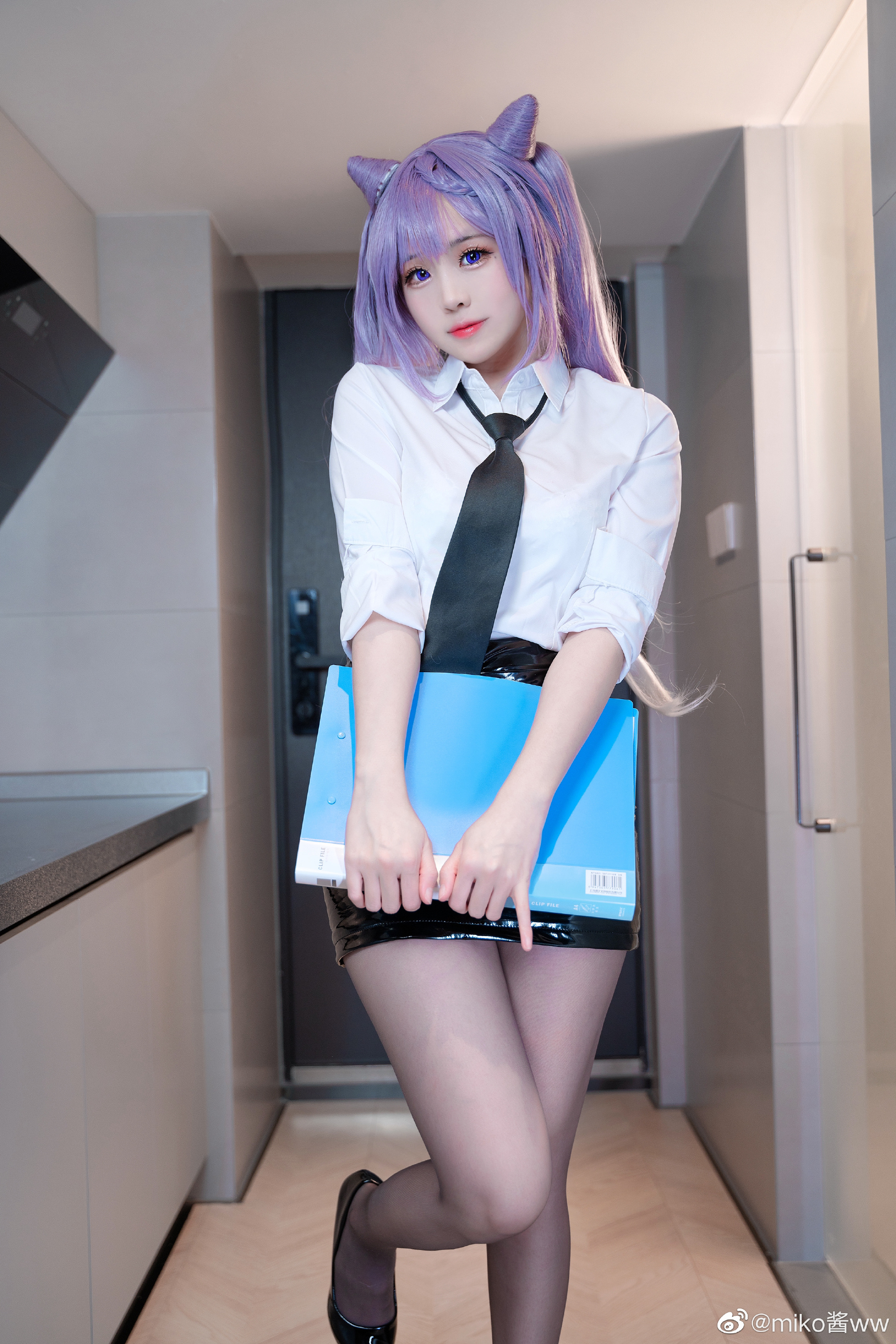 耽误太多时间 事情可就做不完了… 原神 刻晴cos@miko酱ww