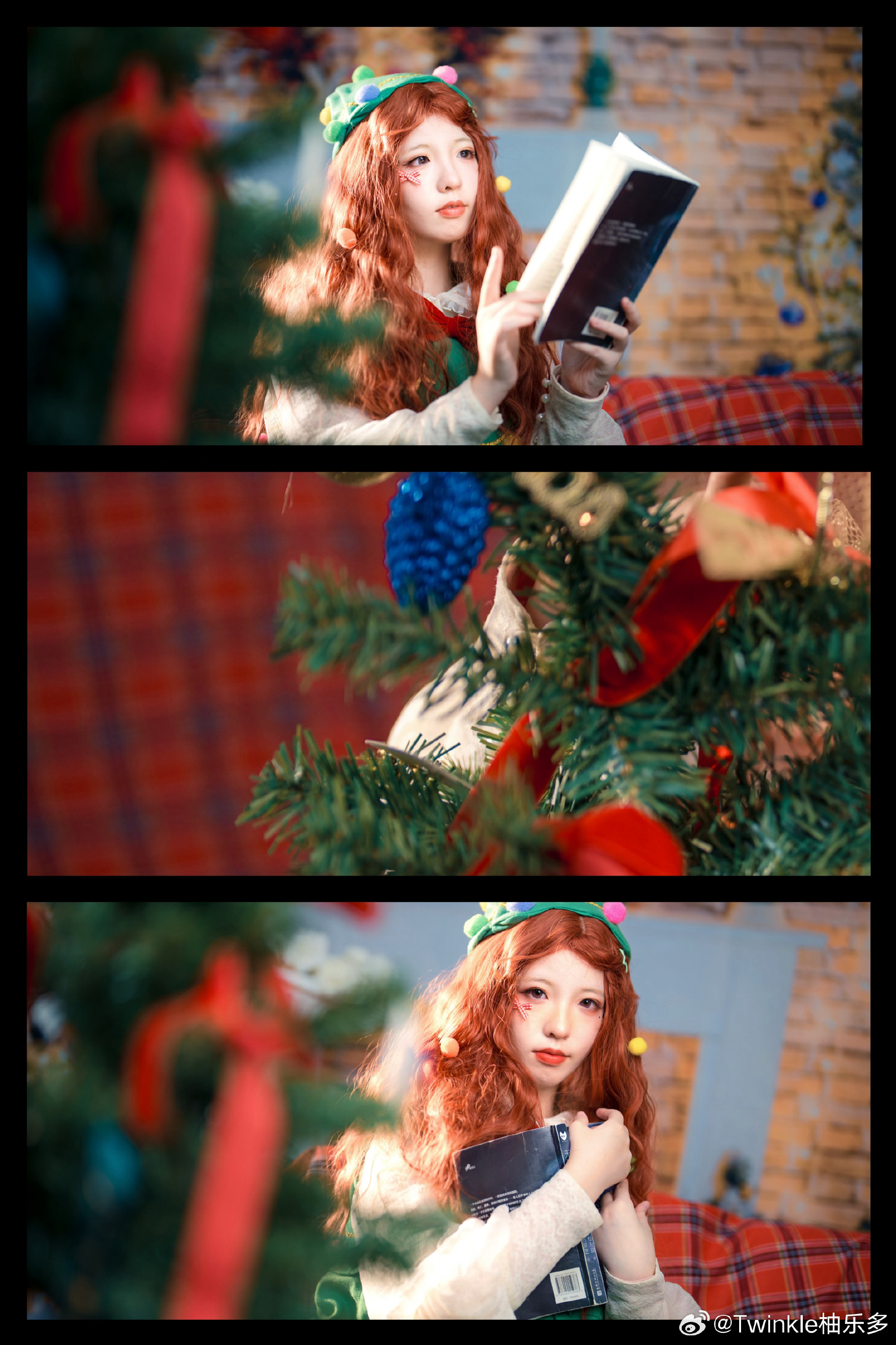 奇妙的，梦幻的，会发光的，温暖的，头上有星星闪烁的树。 ✨Merry Christmas✨圣诞节@Twinkle柚乐多 摄影-第8张