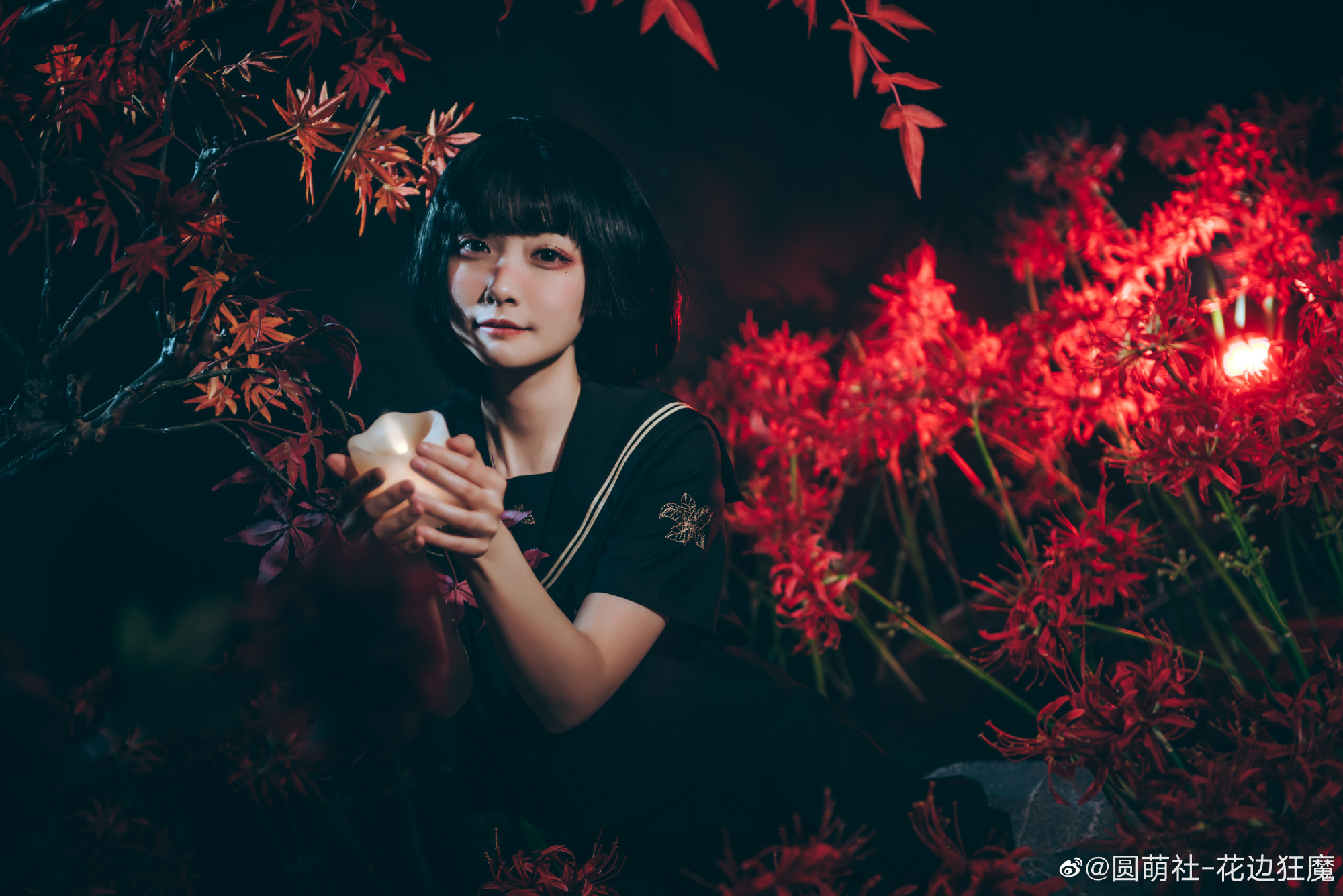 谁说恶魔没有温柔的一面呢，要我为你指路吗？@圆萌社-花边狂魔