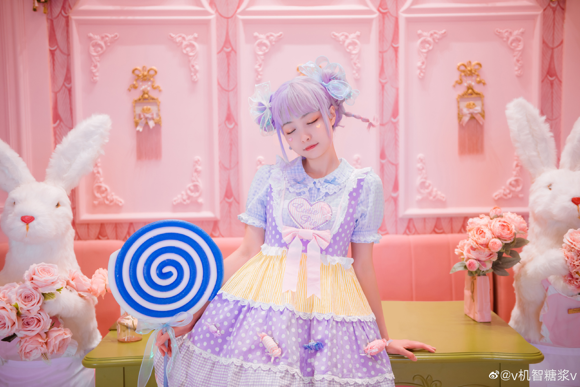 lolita 我办了一场超甜的下午茶派对,@v机智糖浆v