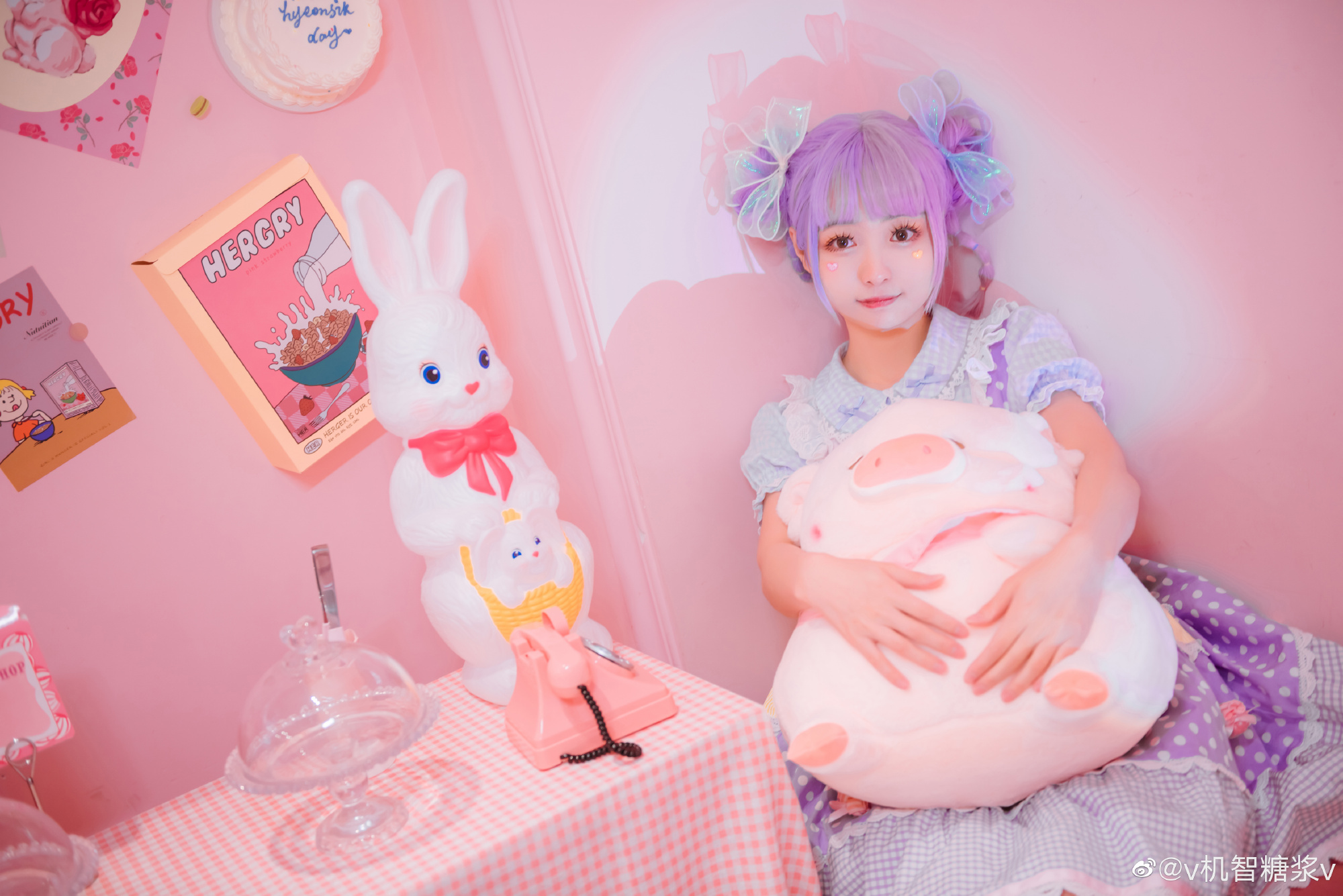 lolita 我办了一场超甜的下午茶派对,@v机智糖浆v