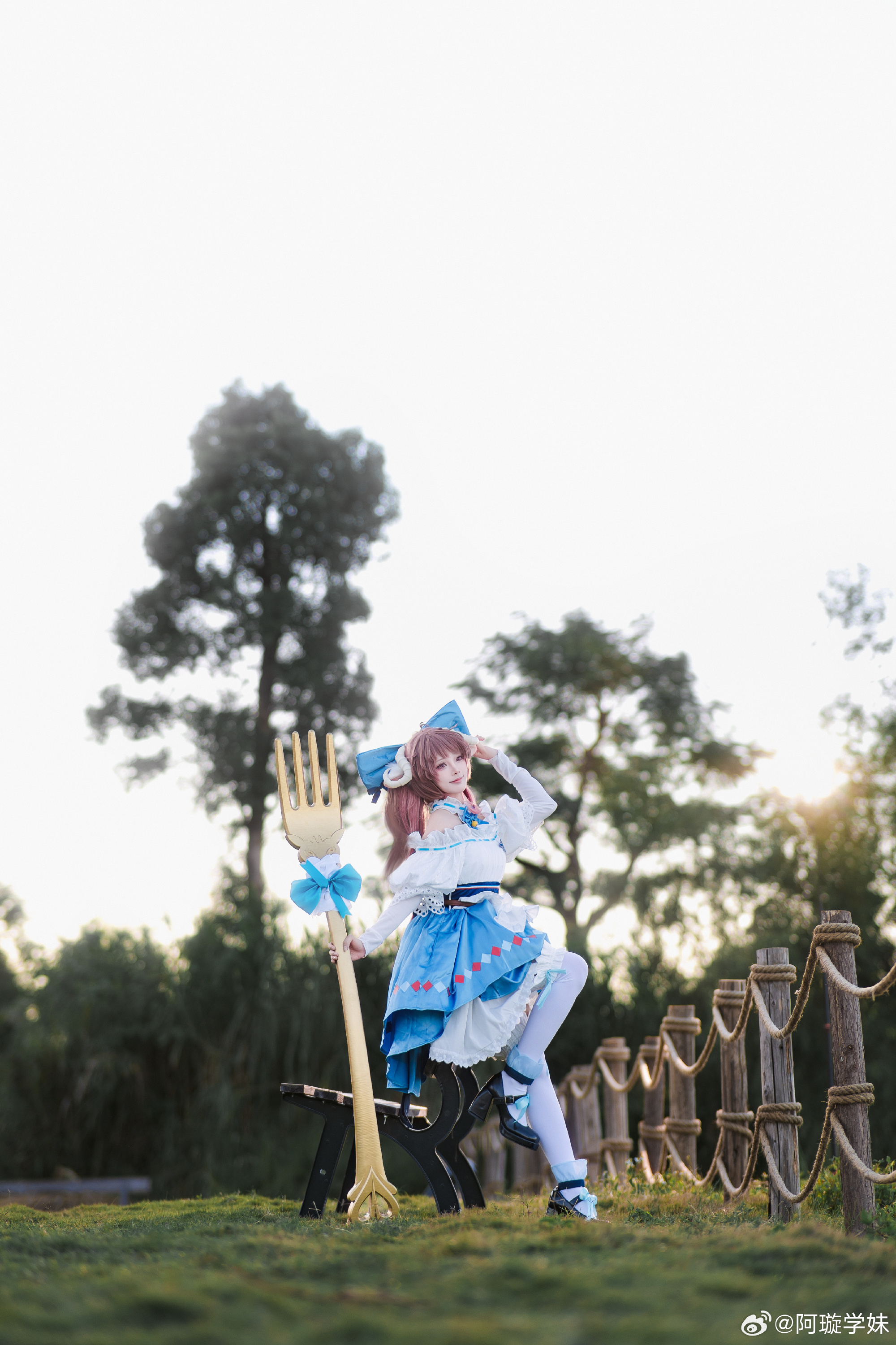 COSPLAY 要跟小羊一起去野餐吗  明日方舟 艾雅法拉@阿璇学妹 COSPLAY-第6张