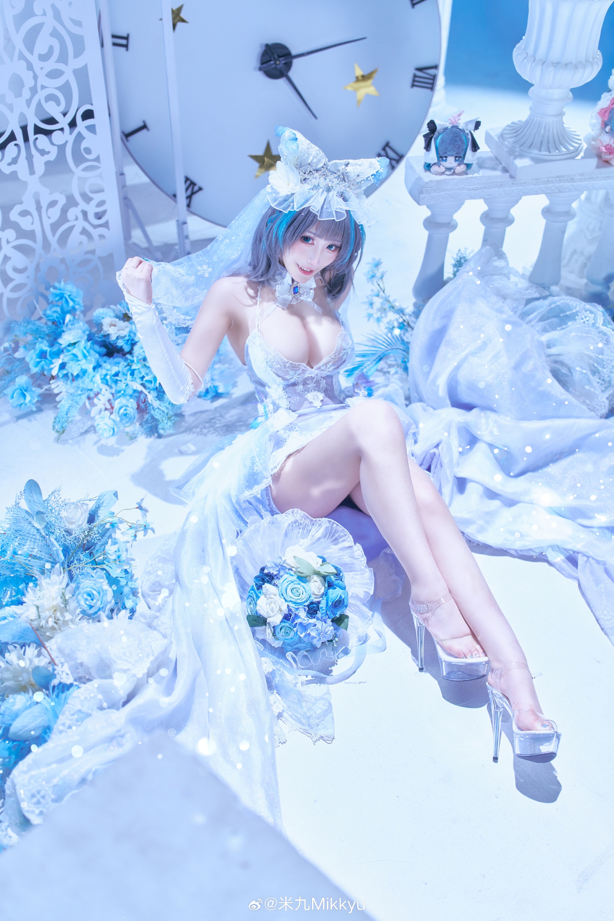 碧蓝航线 柴郡誓约Ver.cos预告@米九Mikkyu -cosplay-第3张