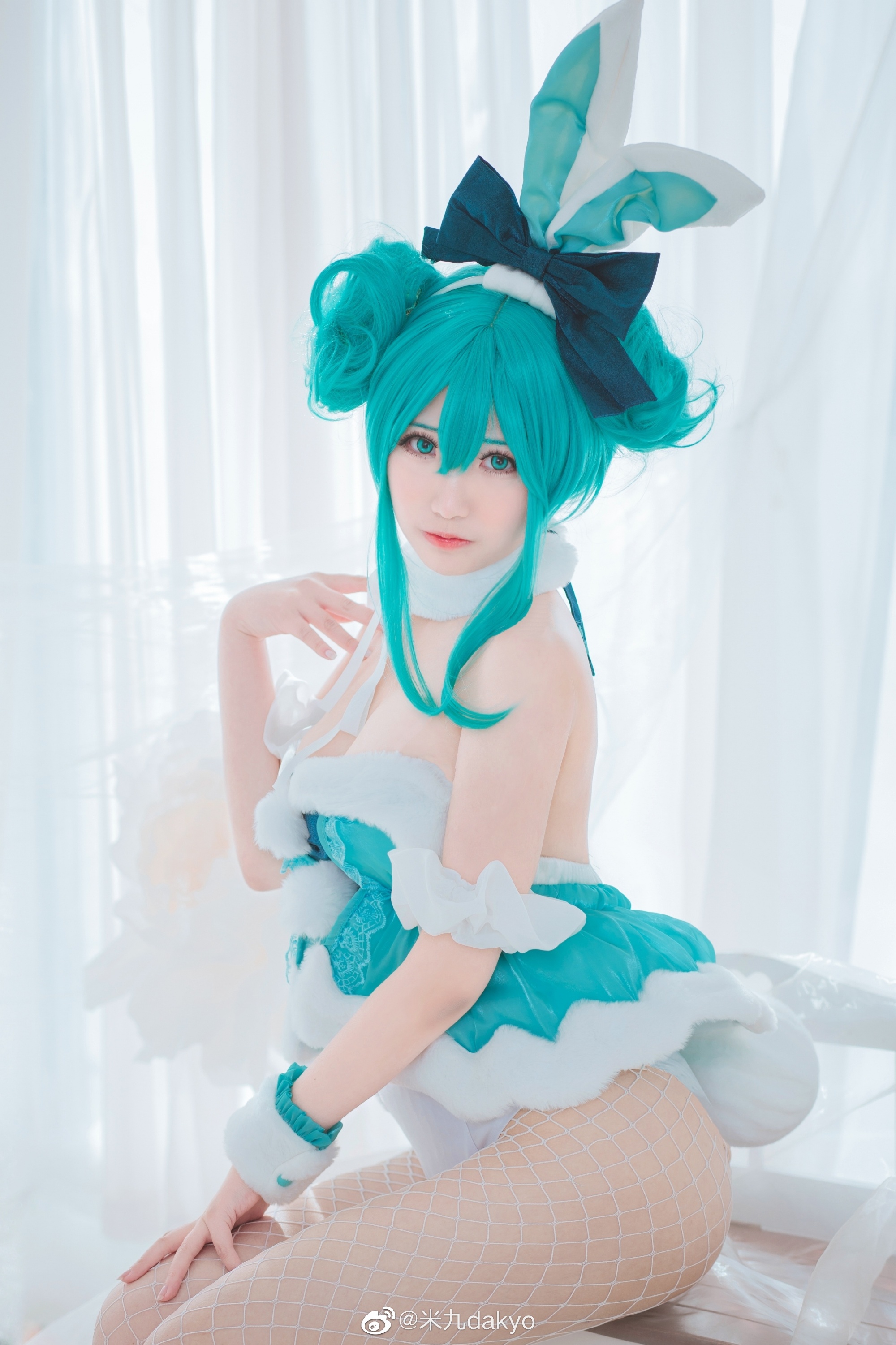 今天是miku~刚好也春天了 来点绿色焕发一下生机@米九dakyo