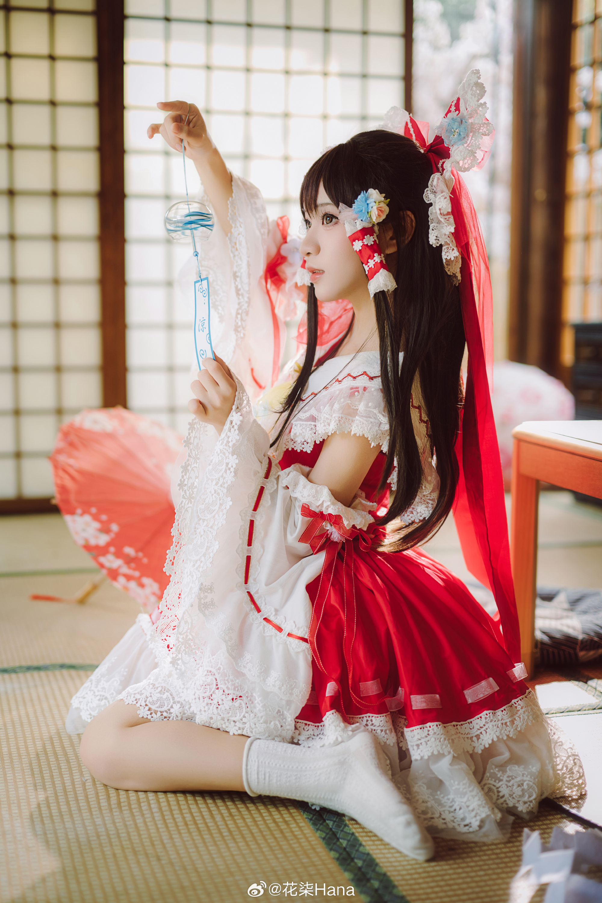 cosplay 东方projec 博丽灵梦@花柒Hana COSPLAY-第5张