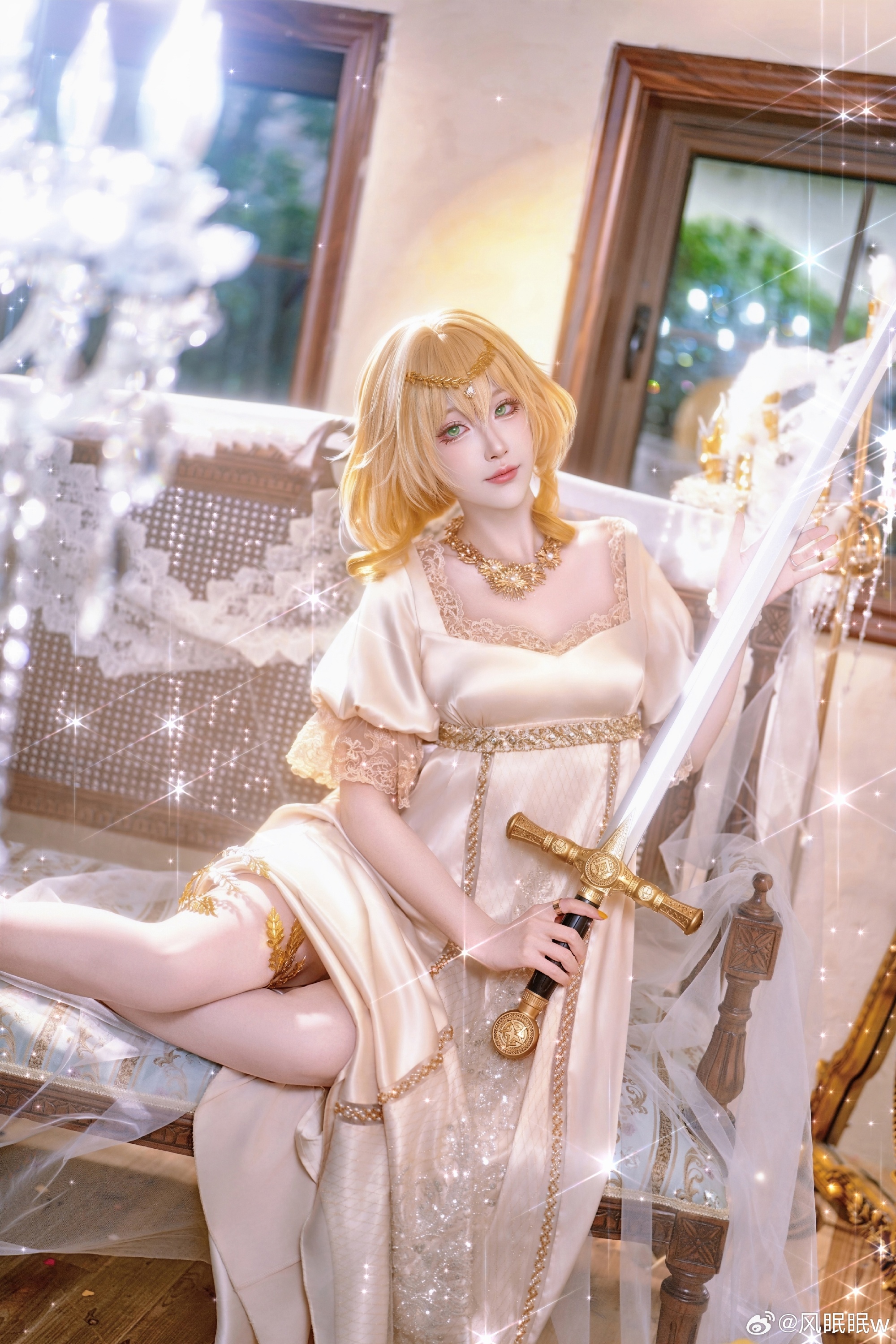 崩坏星穹铁道 论阿格莱雅和帝政裙的适配度@风眠眠w -美女图片-第3张