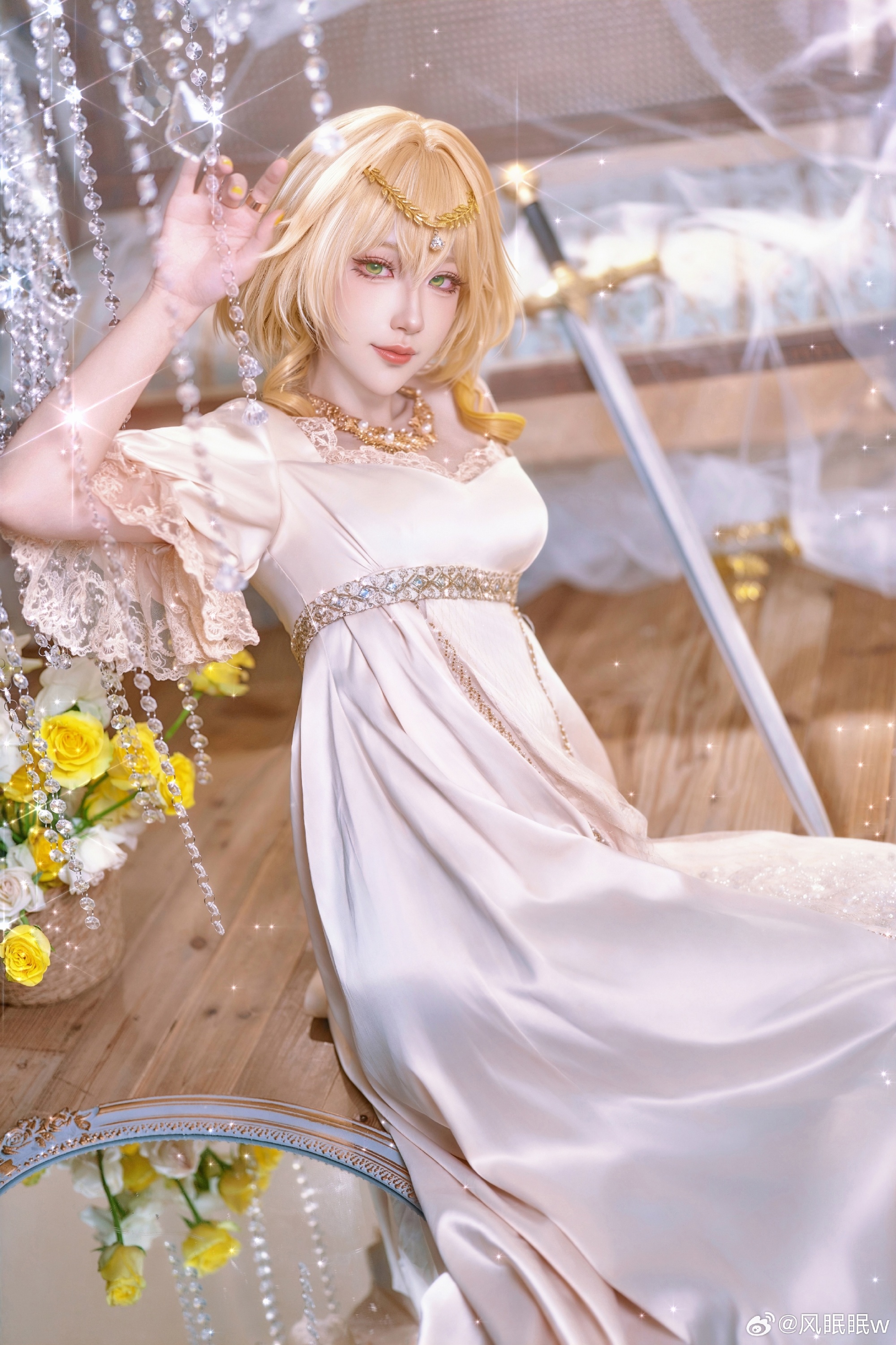 崩坏星穹铁道 论阿格莱雅和帝政裙的适配度@风眠眠w -美女图片-第6张