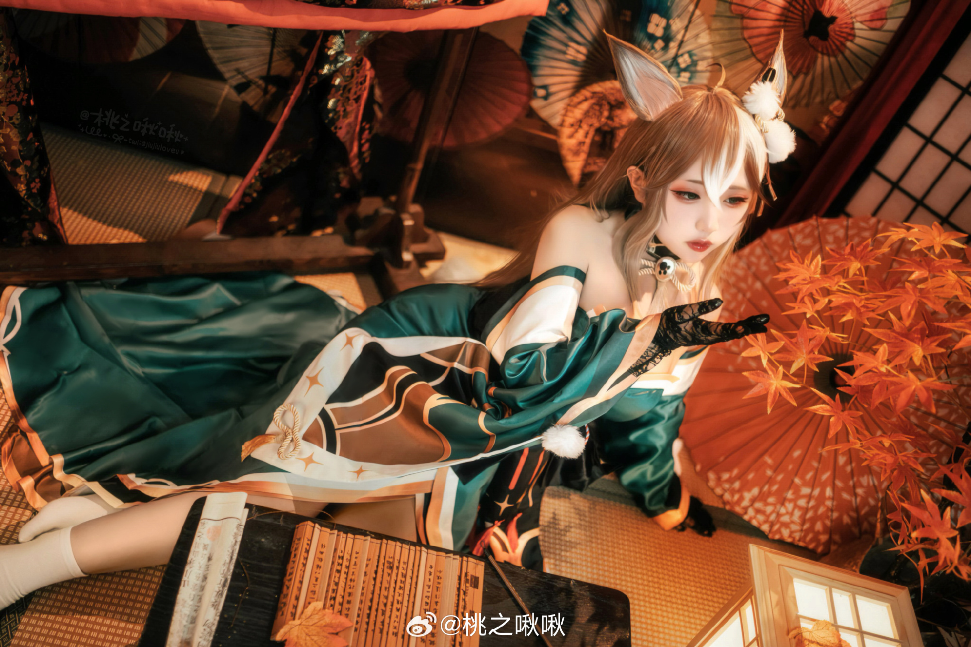 希娜小姐一定会给你一个温暖人心的答案~♡ 原神@桃之啾啾 COSPLAY-第6张