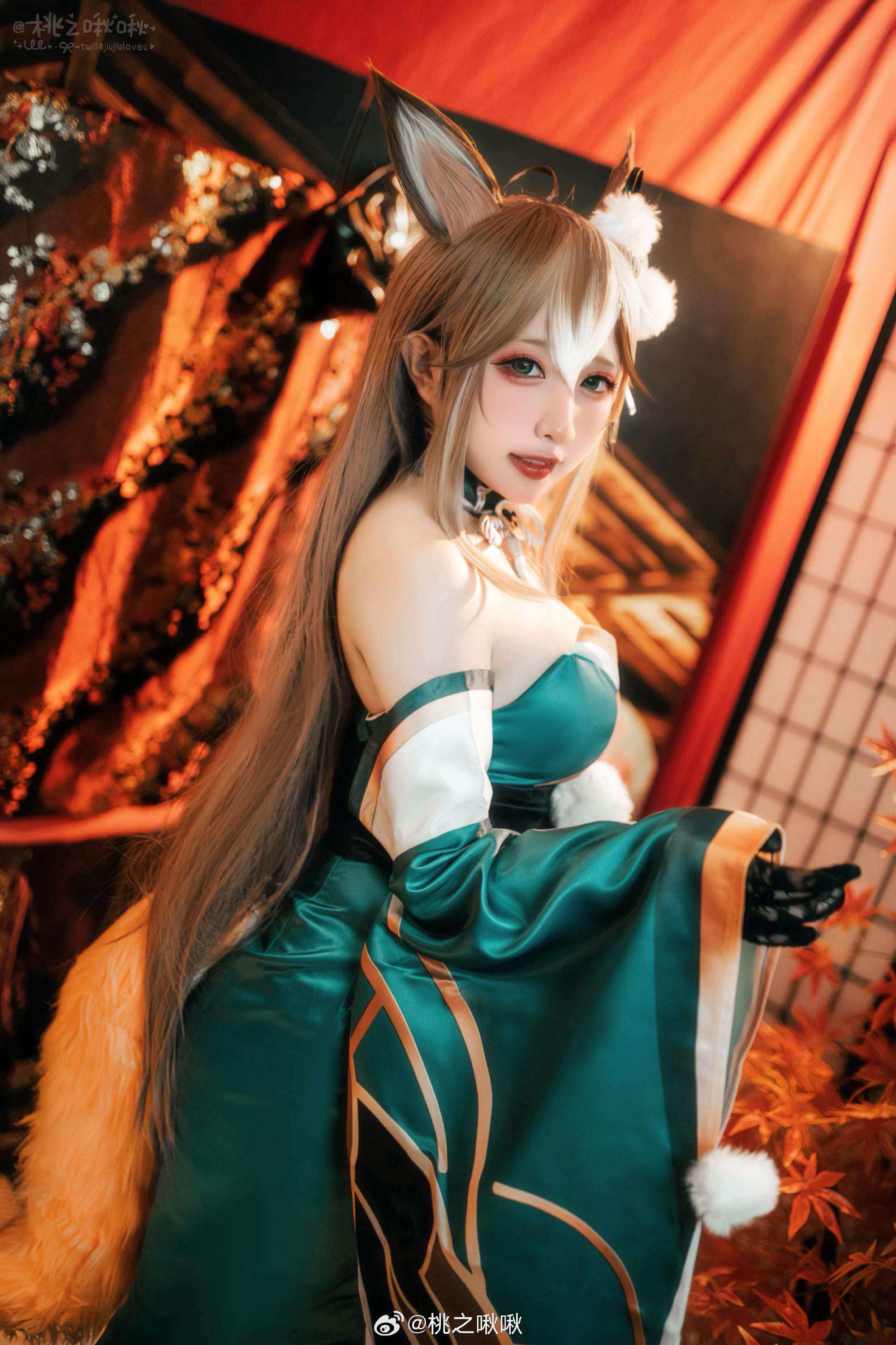 希娜小姐一定会给你一个温暖人心的答案~♡ 原神@桃之啾啾 COSPLAY-第3张