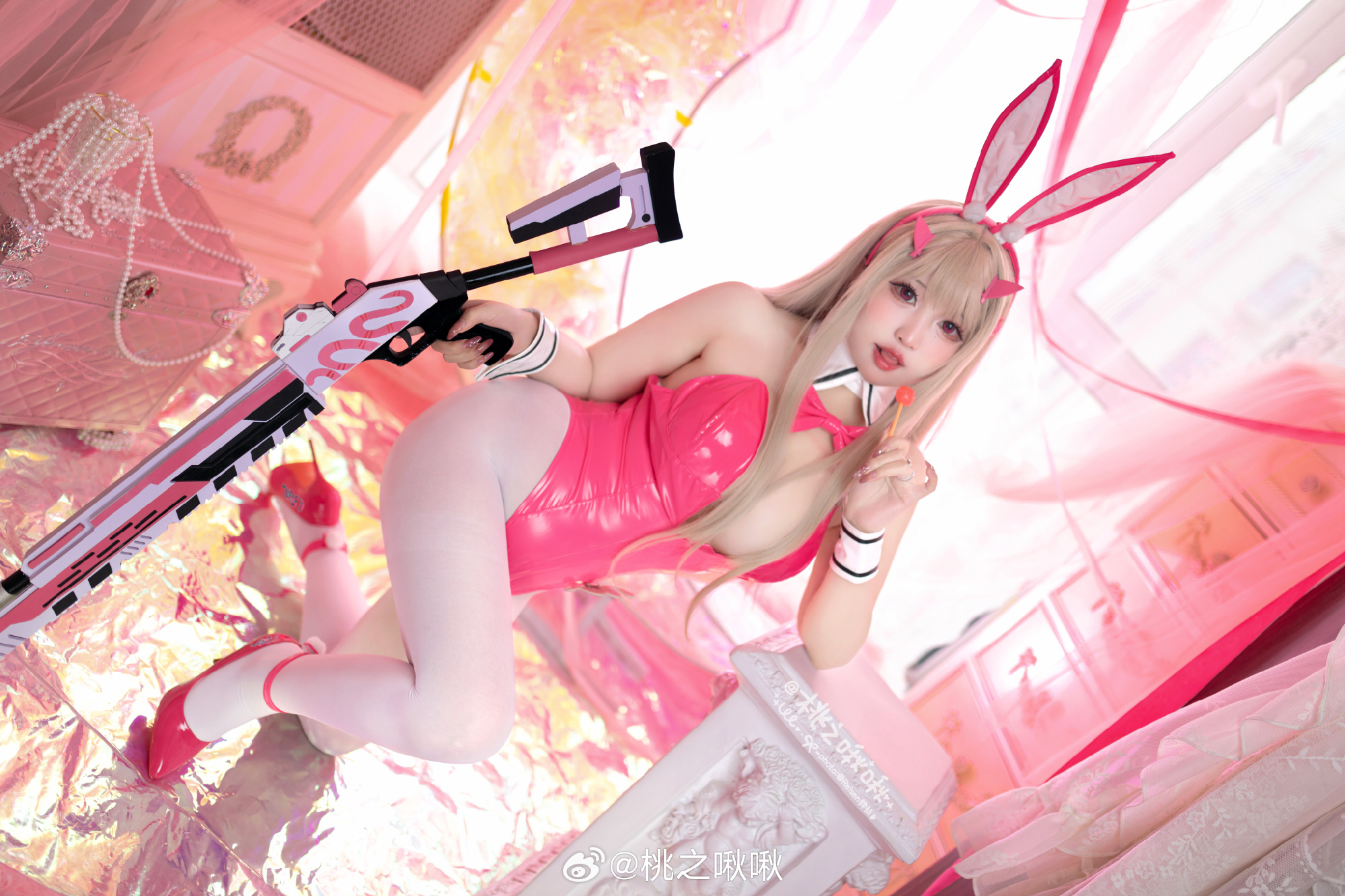 COSPLAY nikke:胜利女神 毒蛇@桃之啾啾 COSPLAY-第9张