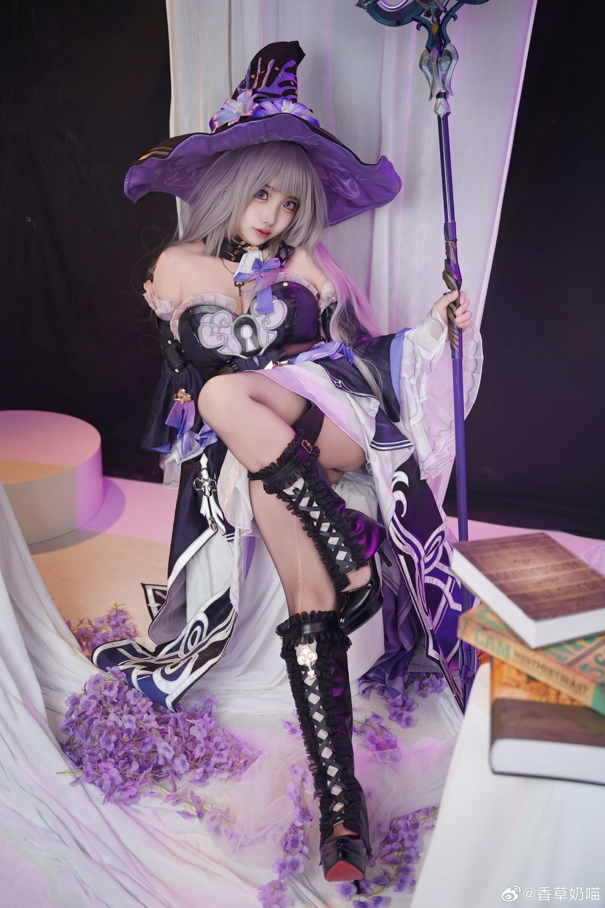 cosplay 星穹铁道 大黑塔@香草奶喵 COSPLAY-第8张