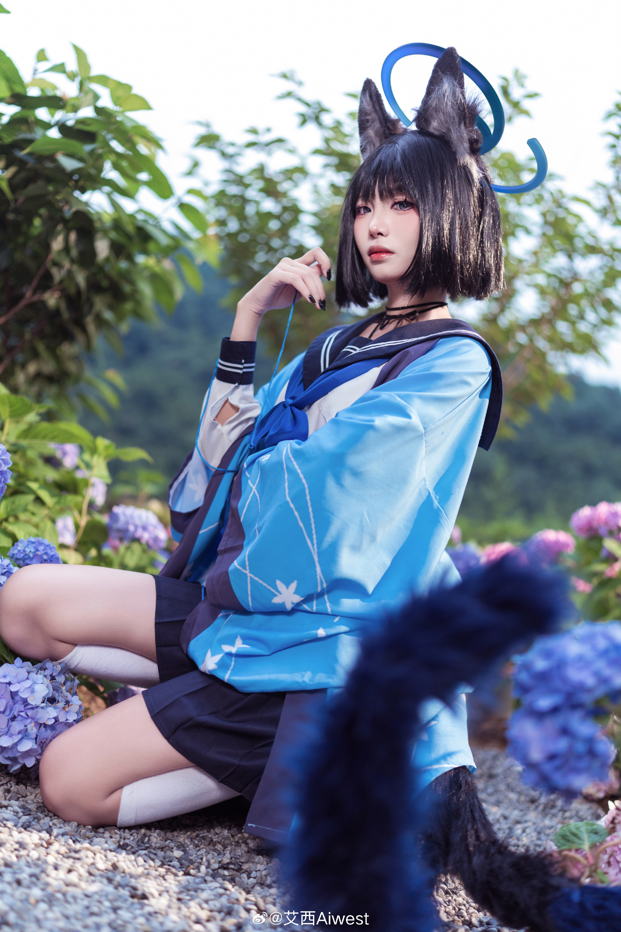 COSPLAY 蔚蓝档案 桐生桔梗@艾西Aiwest COSPLAY-第4张