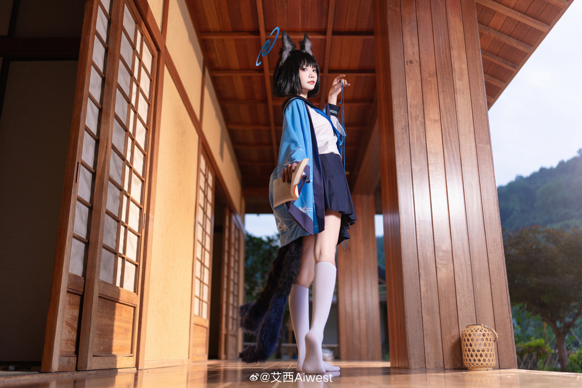 COSPLAY 蔚蓝档案 桐生桔梗@艾西Aiwest COSPLAY-第6张