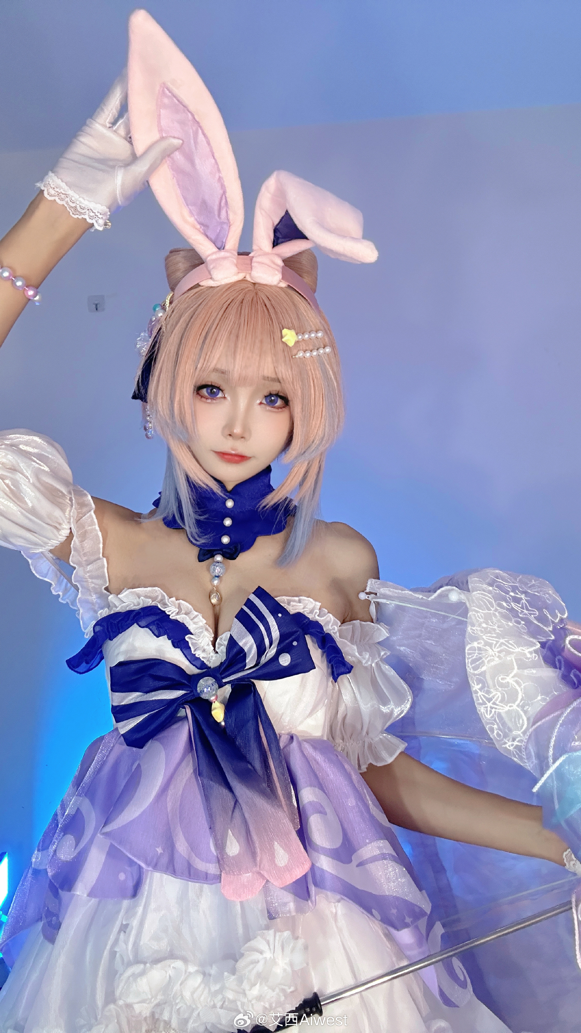 cosplay 原神 珊瑚宫心海@艾西Aiwest COSPLAY-第3张