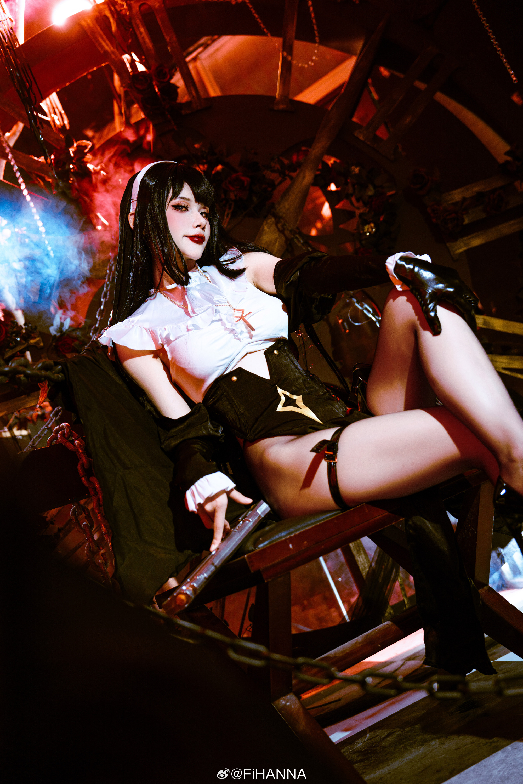 COSPLAY 战斗修女 🕯️🥀🩸来自秘境的祷告🩸🥀🕯️@FiHANNA COSPLAY-第4张