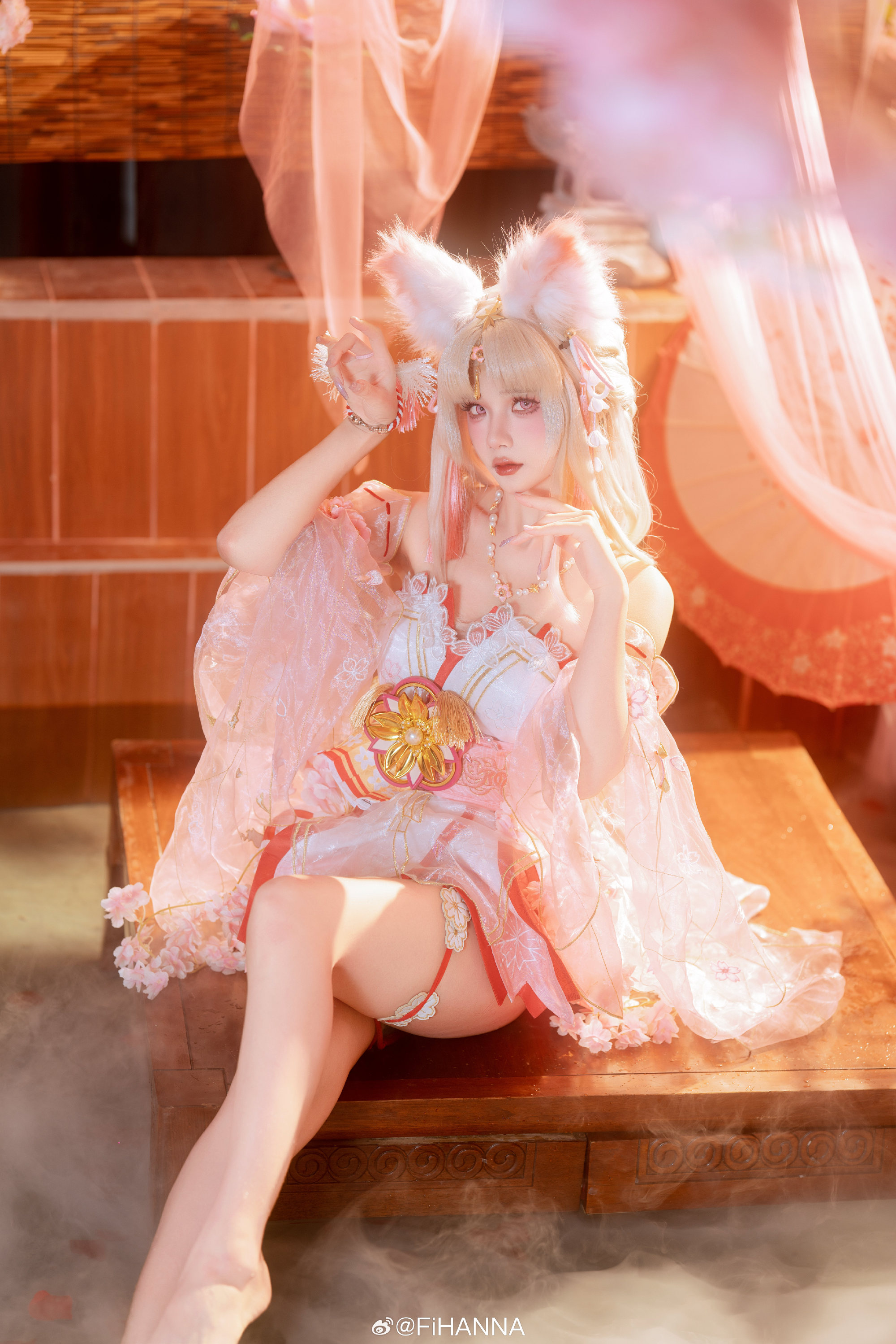 cosplay 🌸可以对胡桃再温柔一点吧🌸 永劫无间 土御门胡桃@FiHANNA COSPLAY-第9张