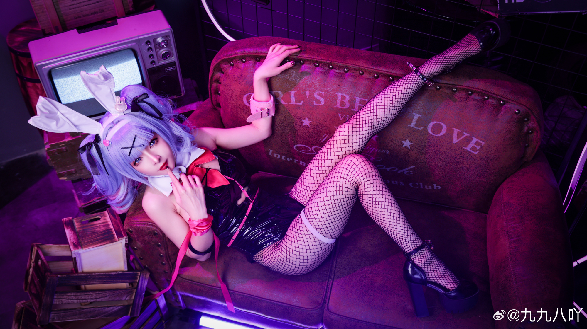 COSPLAY 初音兔子洞吖！发新片啦@四只猫吖 COSPLAY-第8张