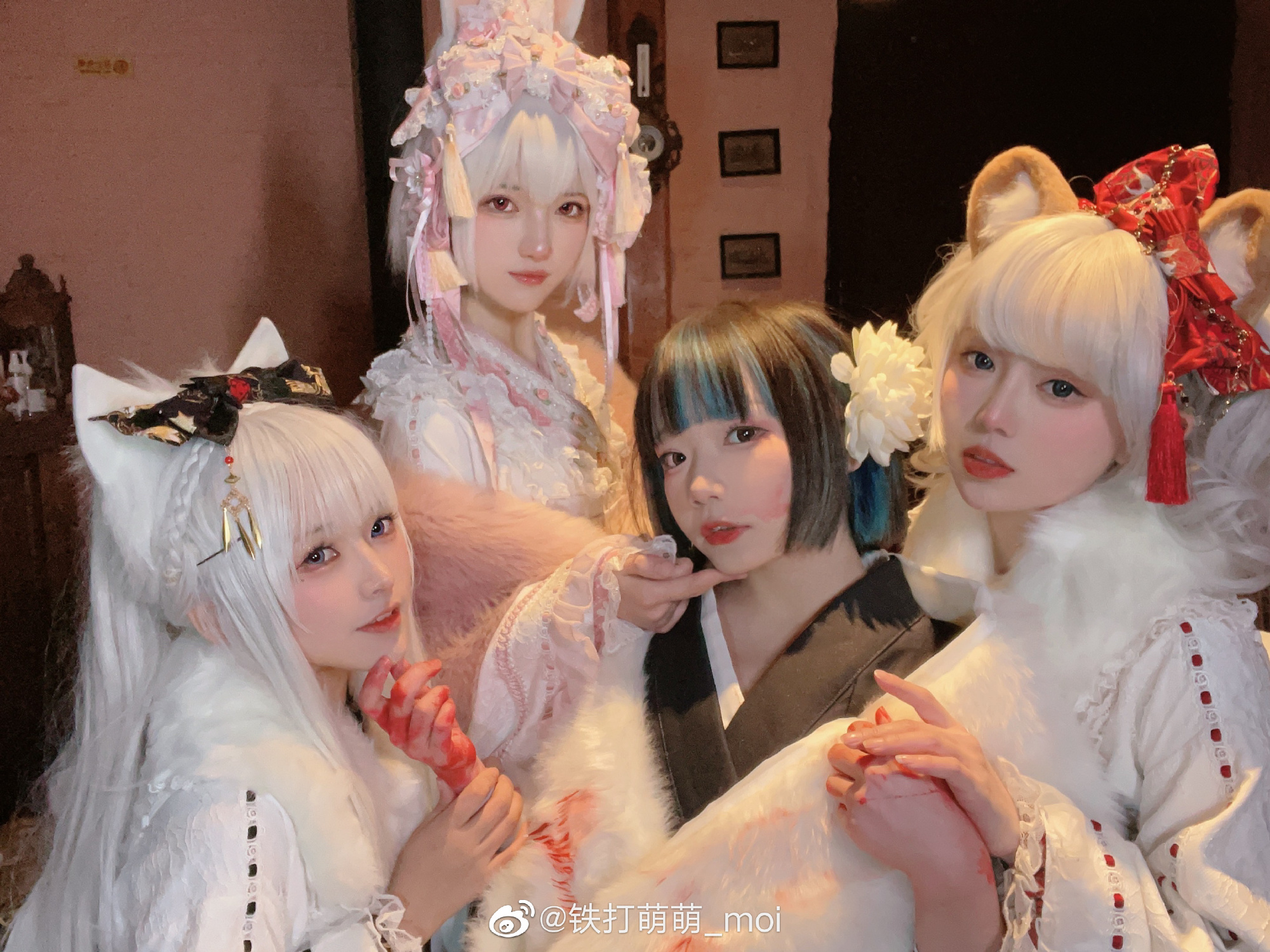 设定是高冷大小姐和她的式神们 @铁打萌萌_moi