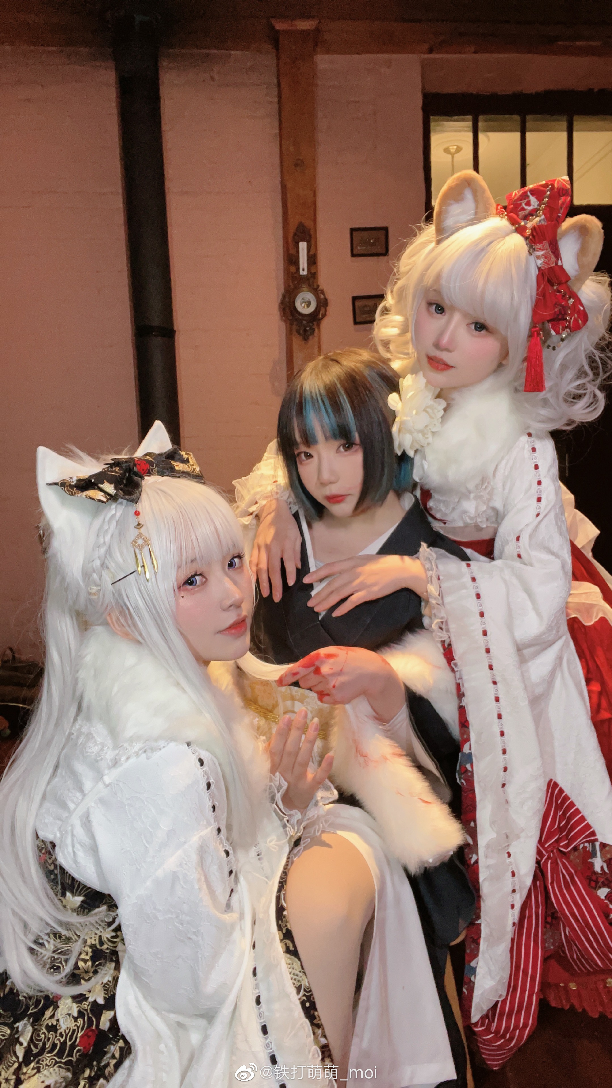 设定是高冷大小姐和她的式神们 @铁打萌萌_moi