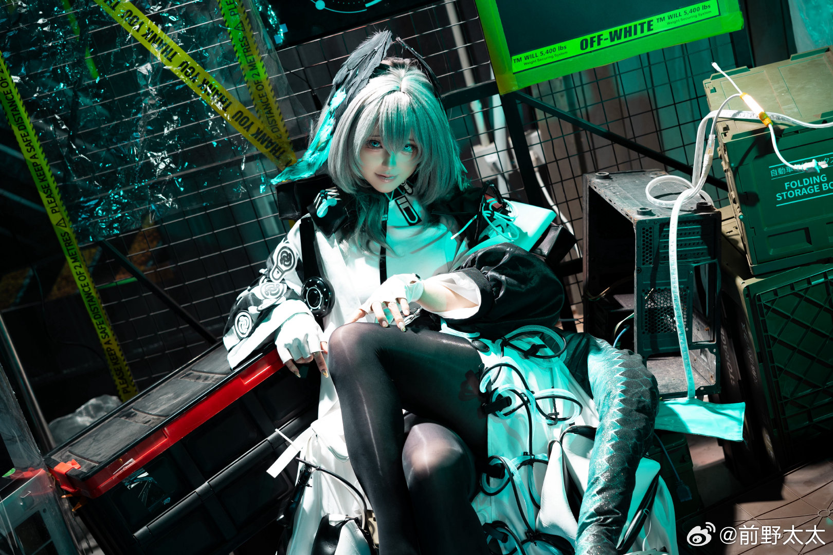 COSPLAY 🐍博士，脸怎么红了？明日方舟 霍尔海雅@前野太太 COSPLAY-第7张