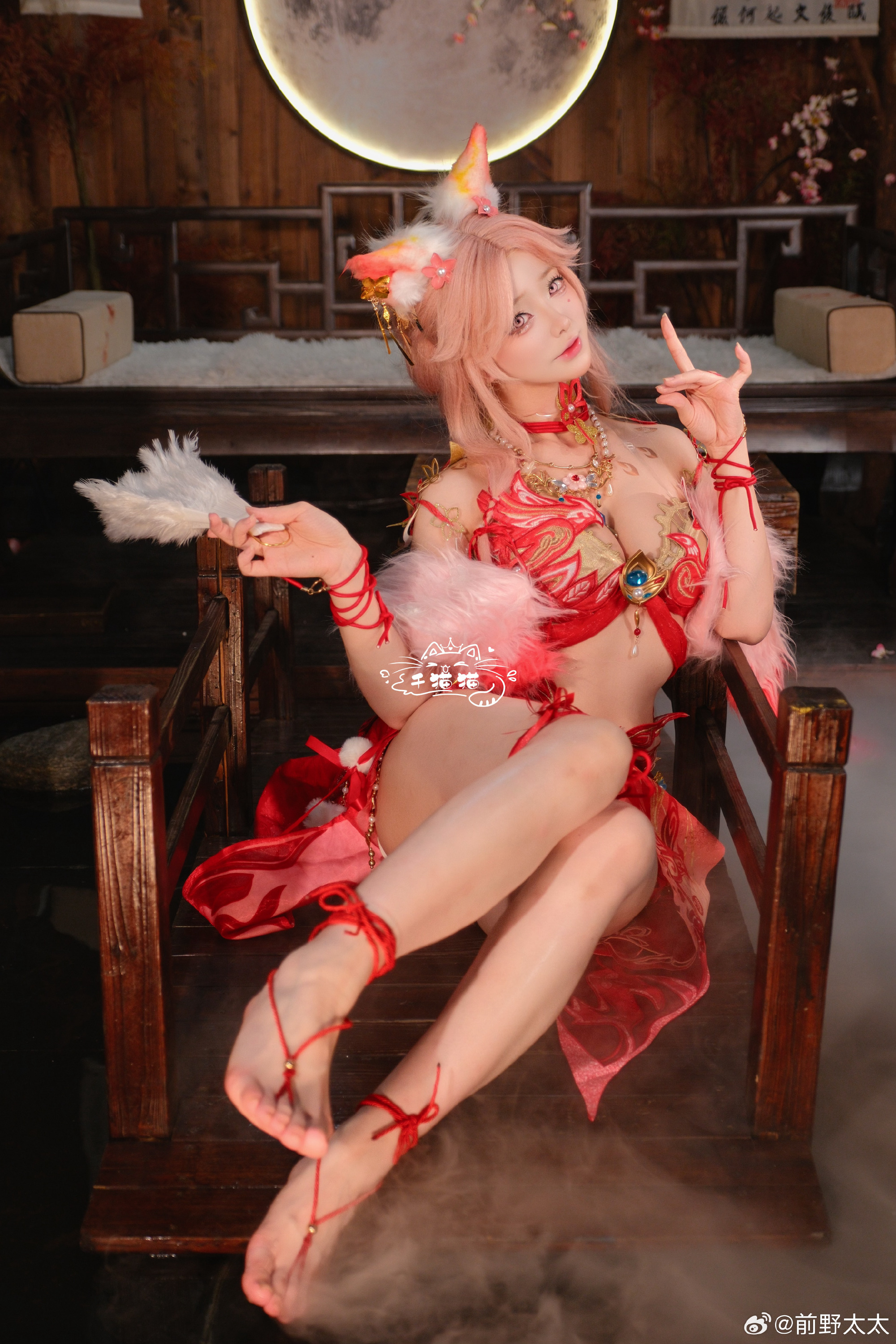 cosplay 愿有情人终成眷属……岁岁年年。 永劫无间 玉玲珑@前野太太 COSPLAY-第3张