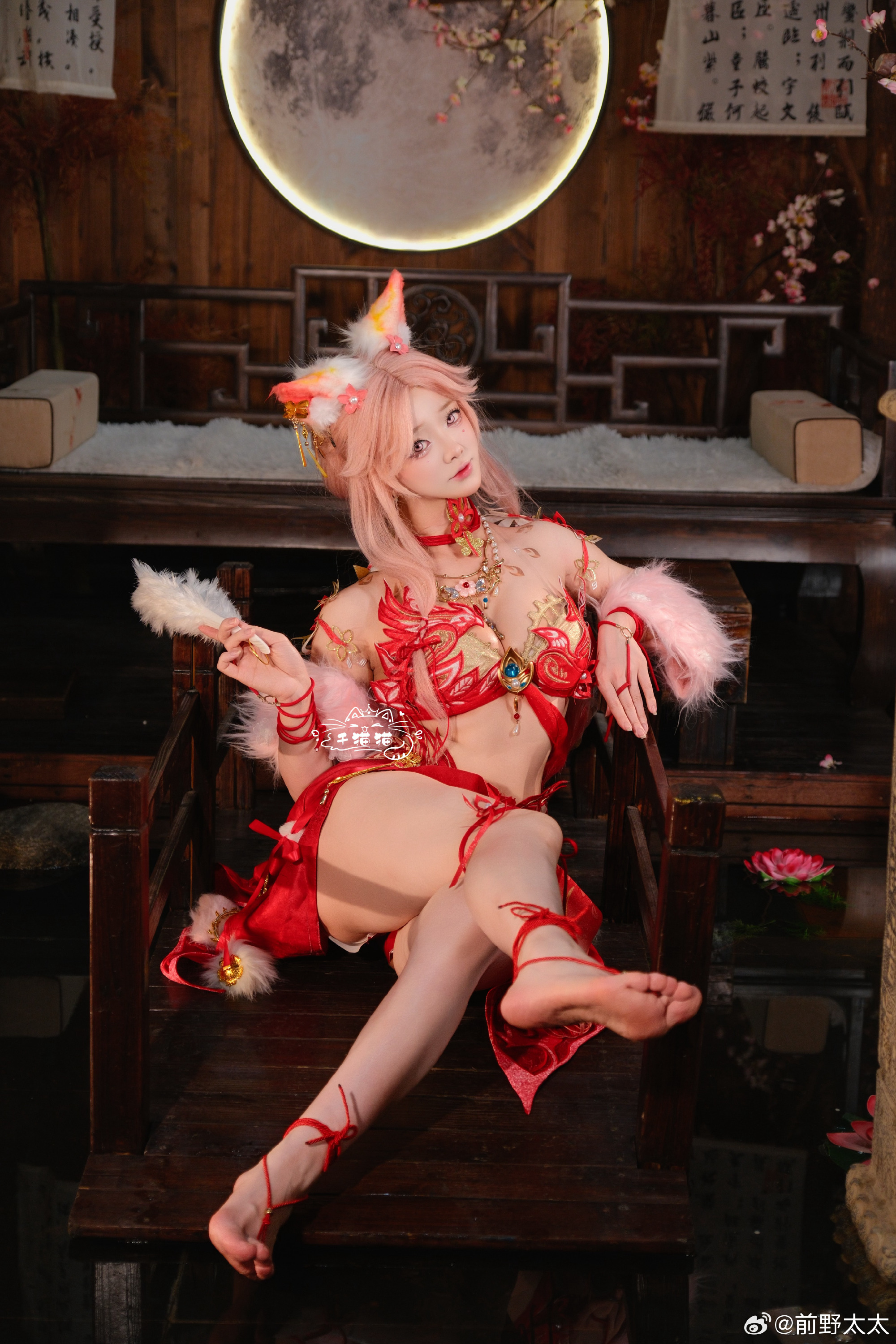 cosplay 愿有情人终成眷属……岁岁年年。 永劫无间 玉玲珑@前野太太 COSPLAY-第4张