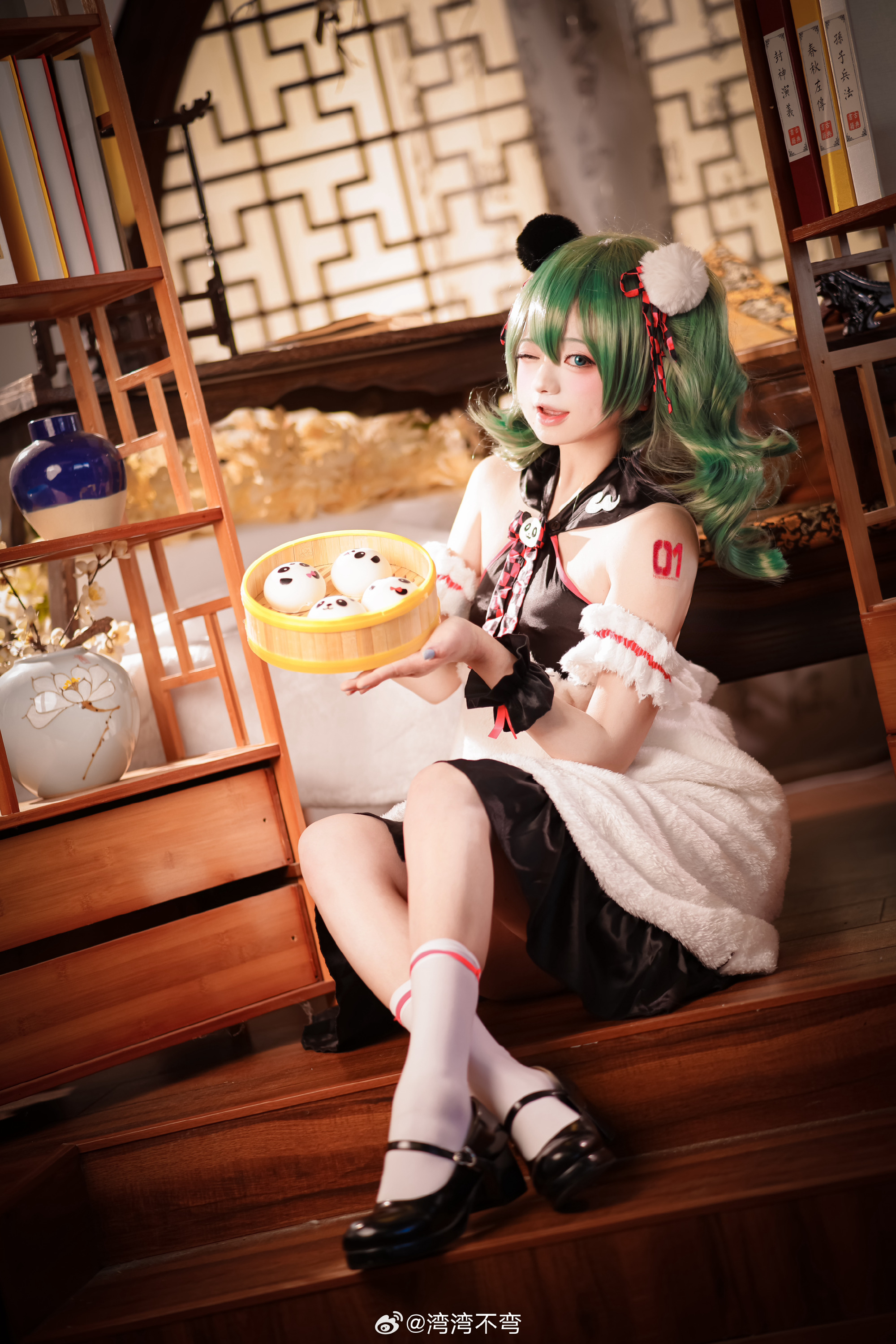 cosplay 初音未来@湾湾不弯 COSPLAY-第5张