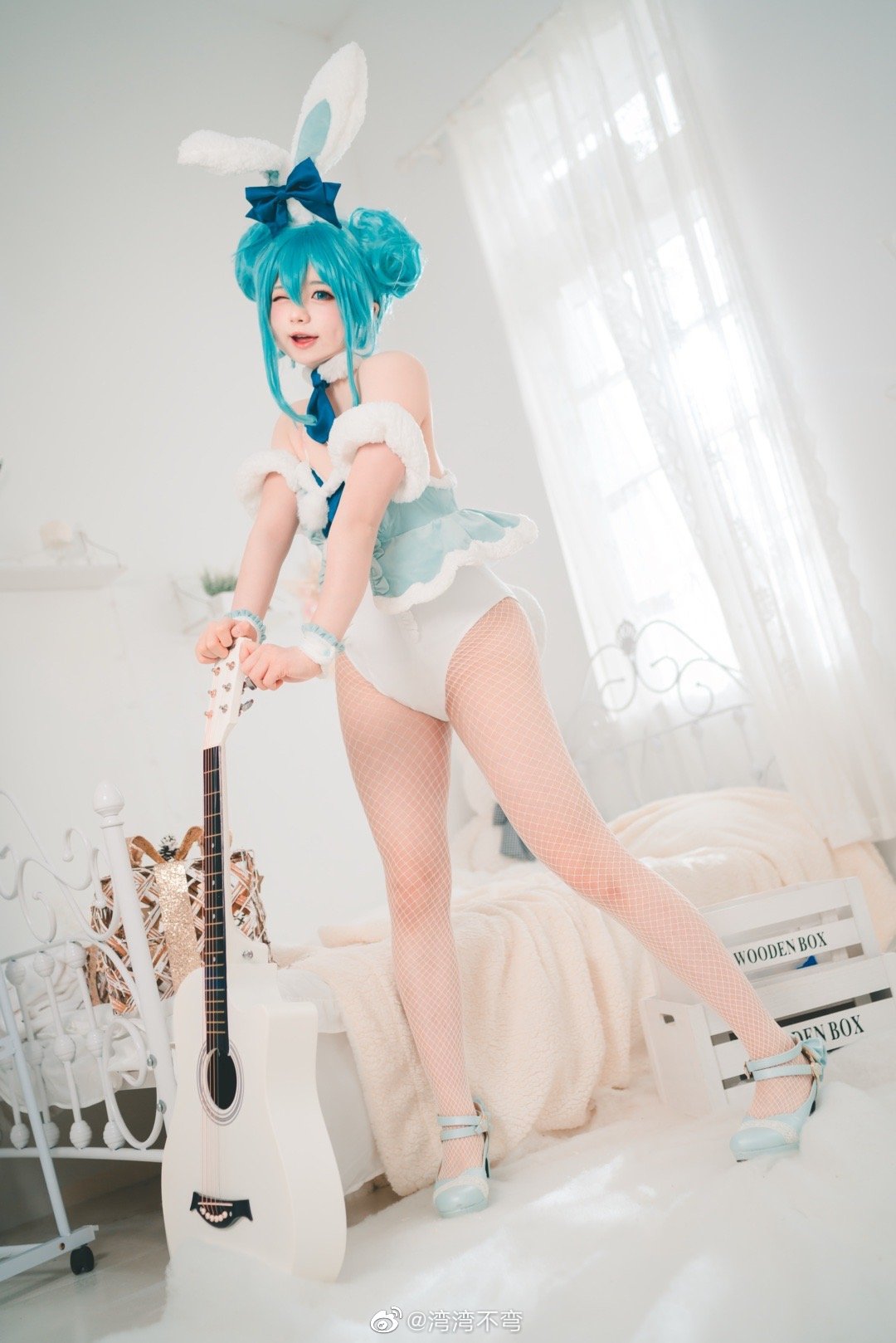 cosplay ～兔年就要拍兔女郎！ miku 兔女郎ver.@湾湾不弯 COSPLAY-第15张