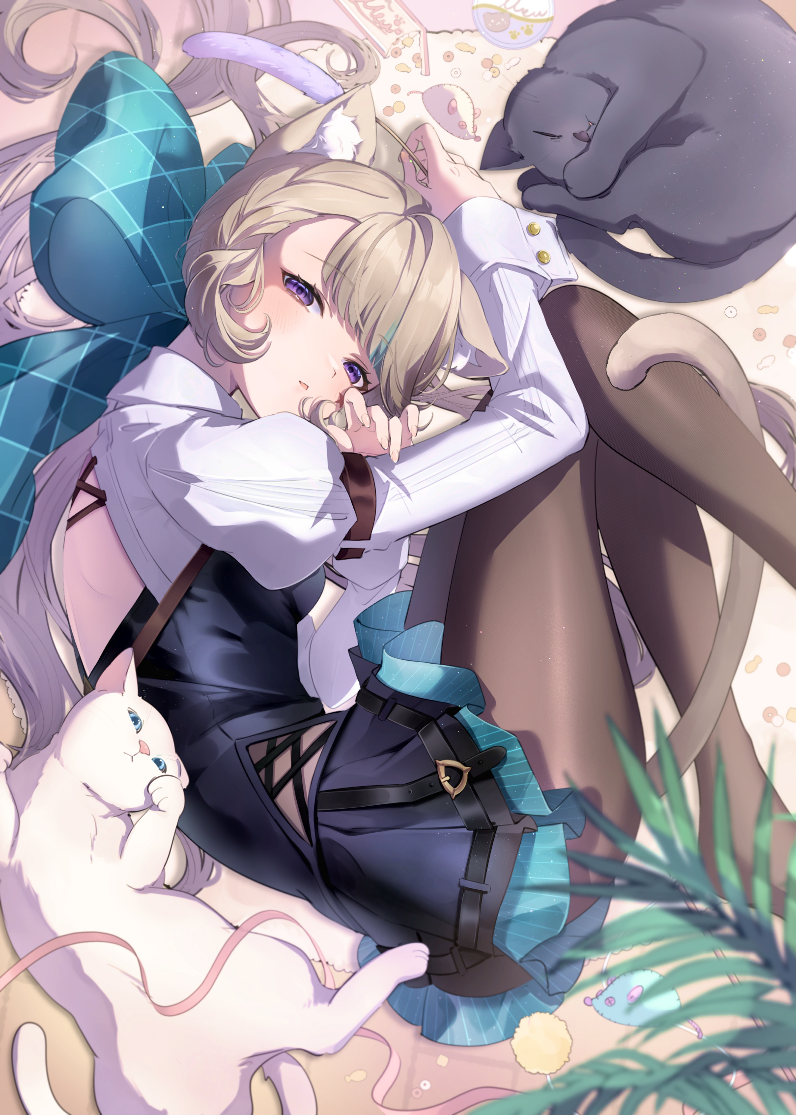 【动漫美图】你喜欢猫娘吗！？猫猫图壁纸特辑 P站美图-第9张