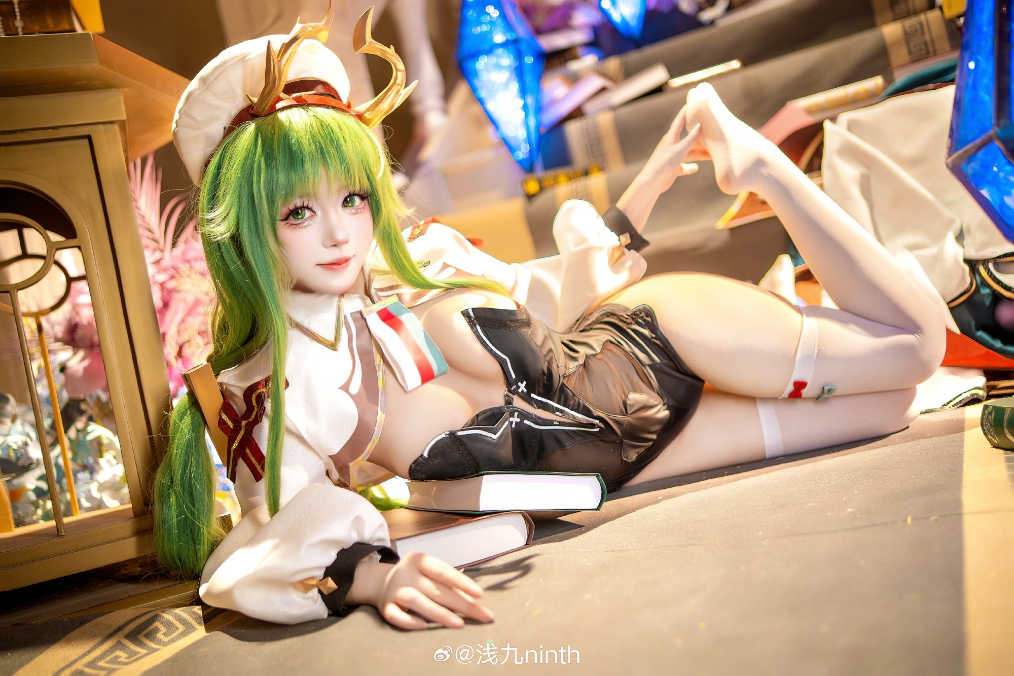 COSPLAY 碧蓝航线 拉斐尔 樊笼内的神光@浅九ninth COSPLAY-第3张