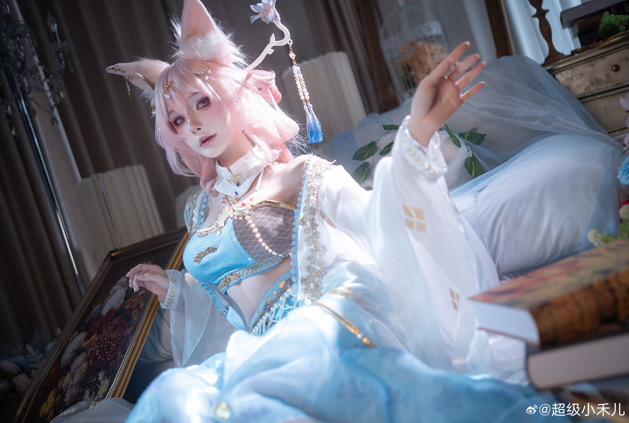 cosplay 明日方舟 鸿雪「行梦侧畔」/@超级小禾儿 COSPLAY-第5张