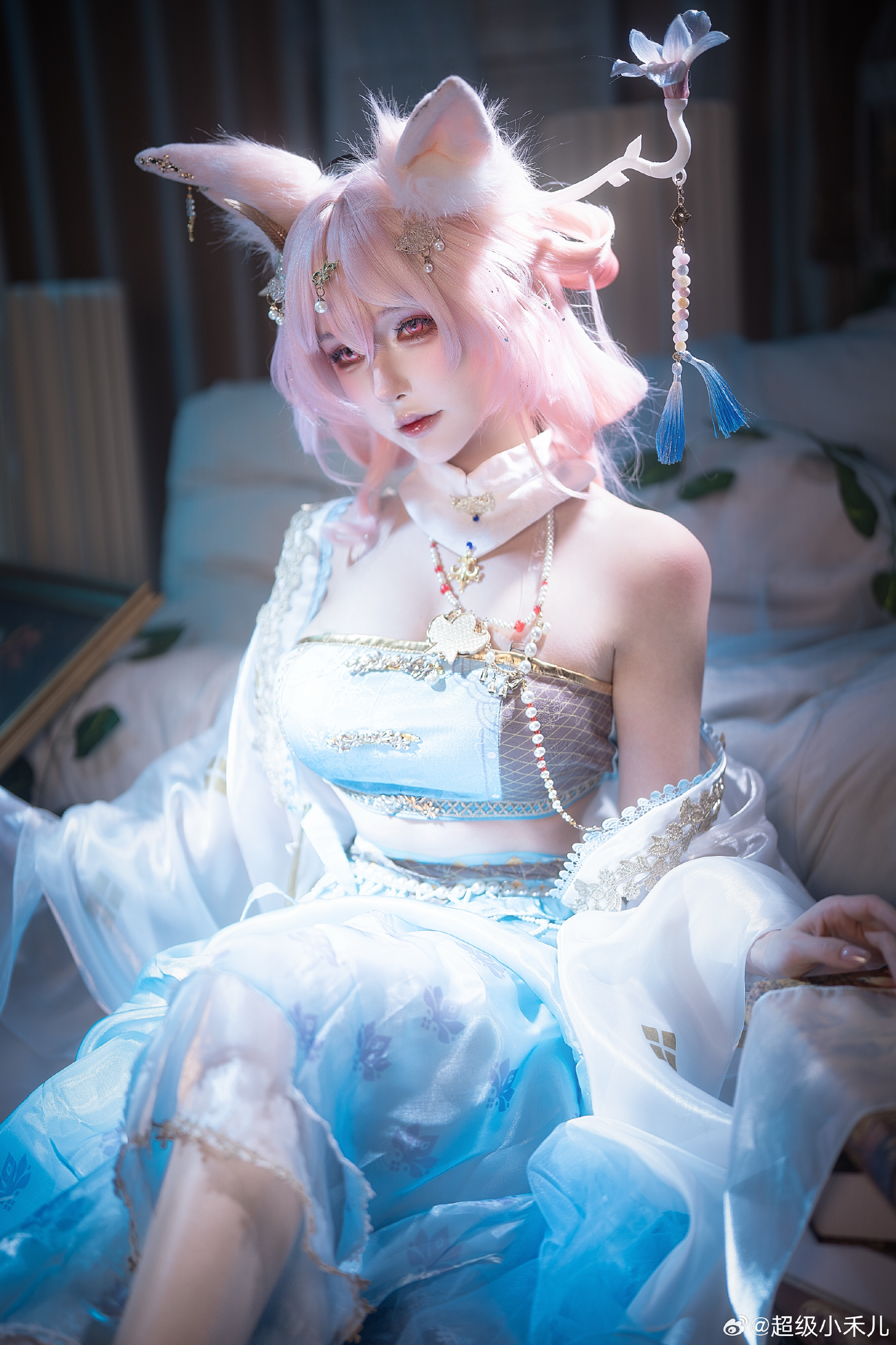 cosplay 明日方舟 鸿雪「行梦侧畔」/@超级小禾儿 COSPLAY-第6张