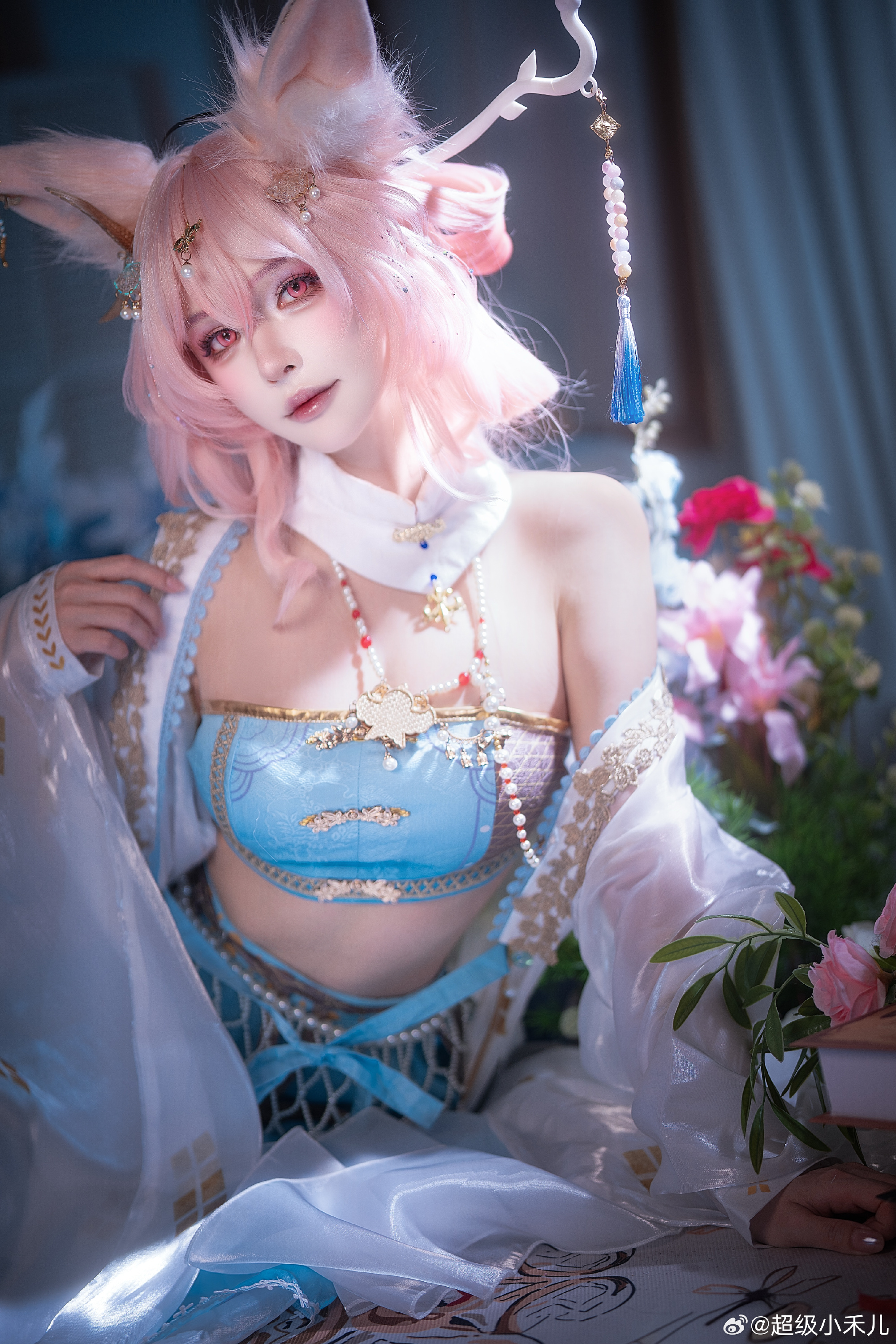 cosplay 明日方舟 鸿雪「行梦侧畔」/@超级小禾儿 COSPLAY-第9张