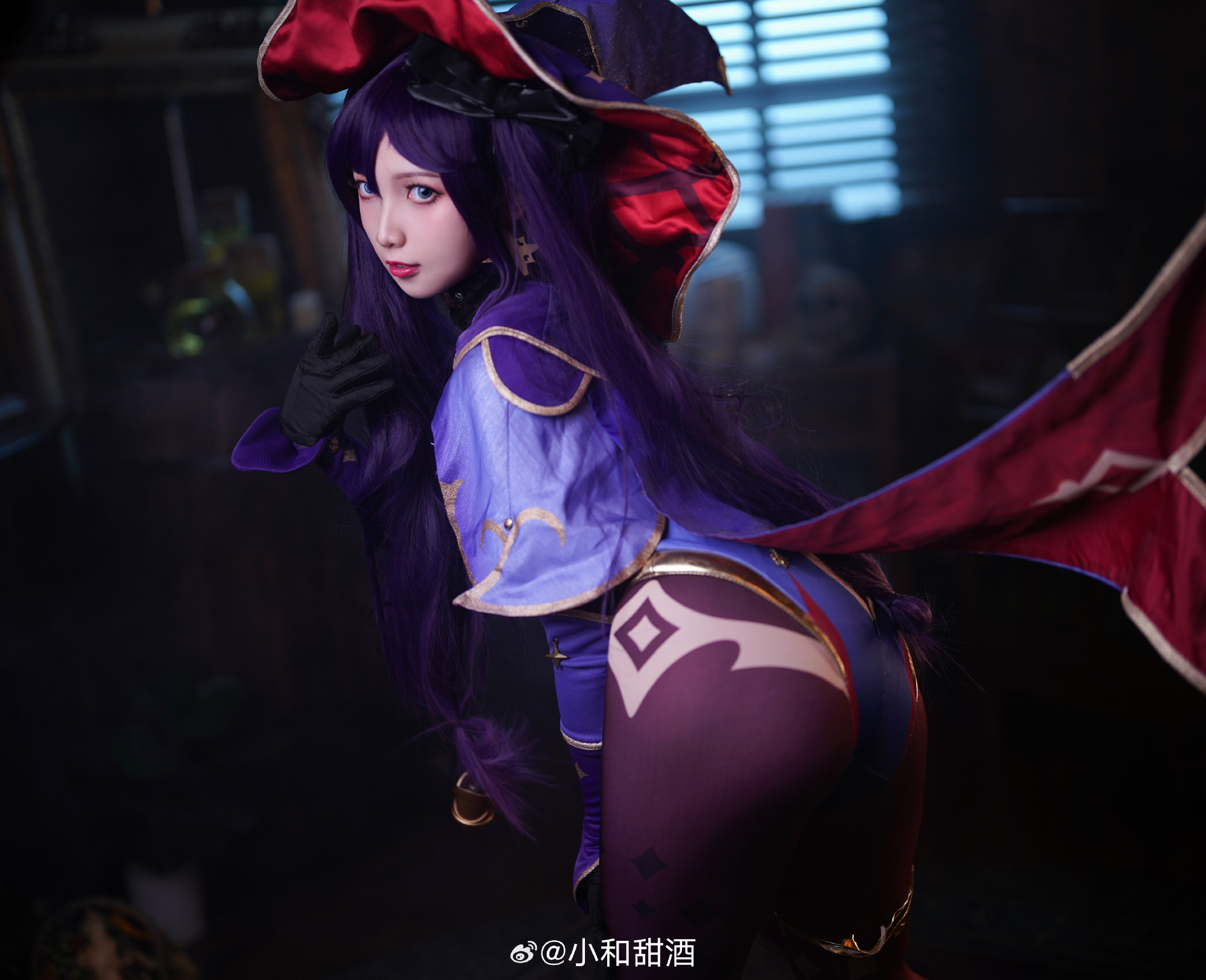 COSPLAY 原神 莫娜 命运！在此显现！@小和甜酒 COSPLAY-第3张