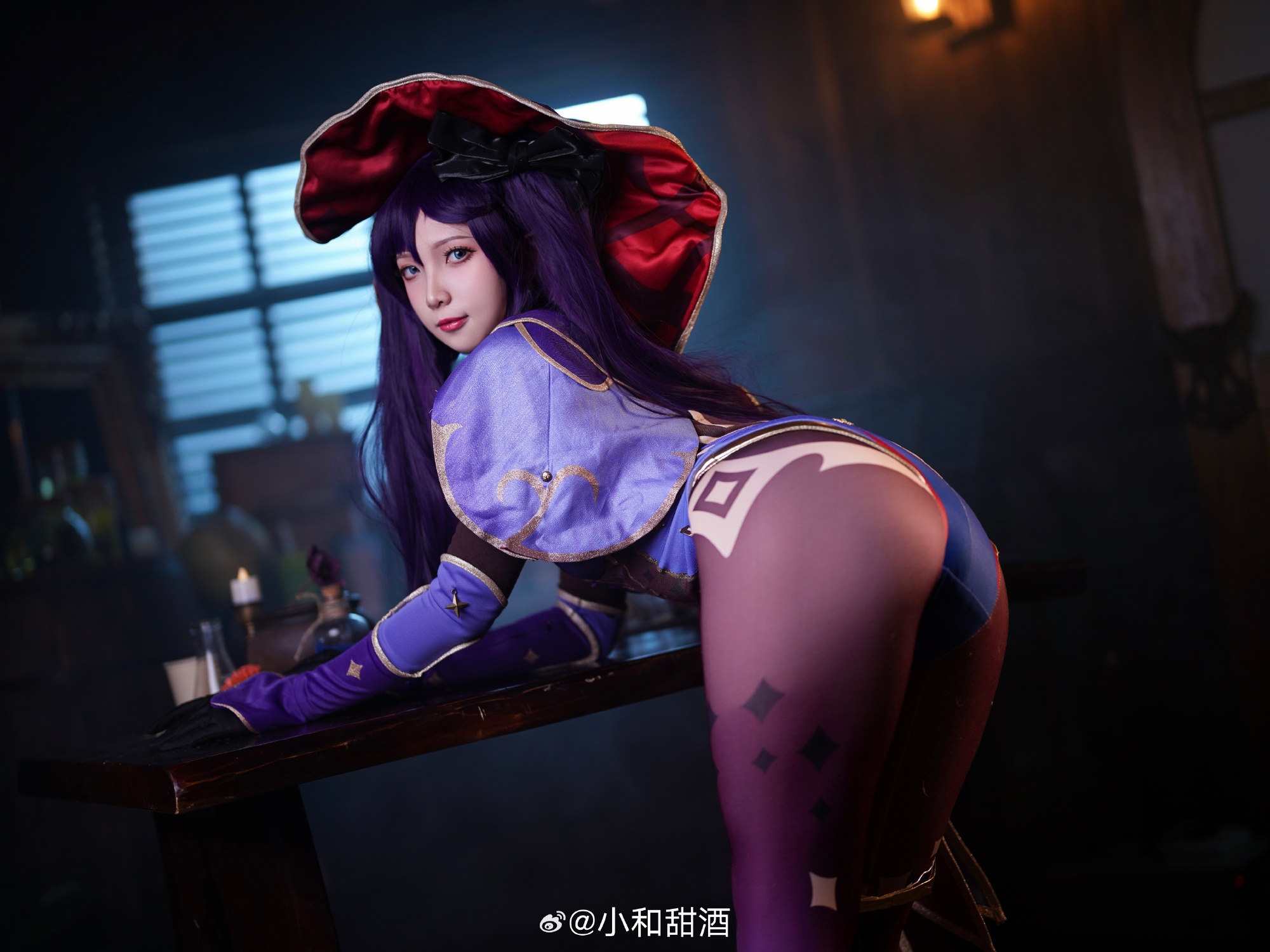 COSPLAY 原神 莫娜 命运！在此显现！@小和甜酒 COSPLAY-第11张