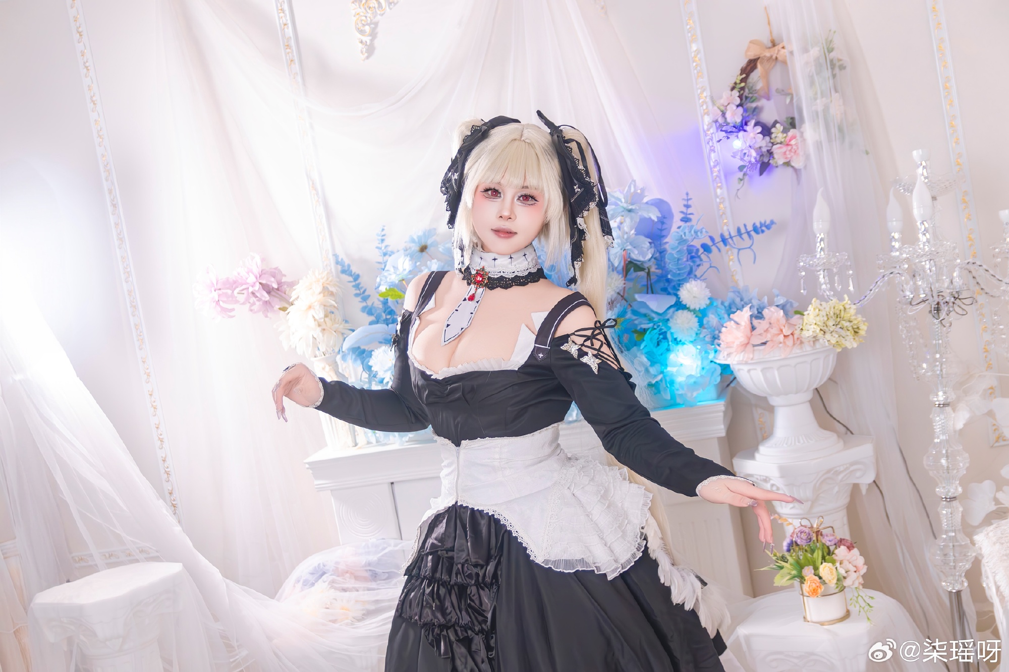 图片[2]-cosplay 碧蓝航线 可畏 女仆装@柒瑶呀-米哈社