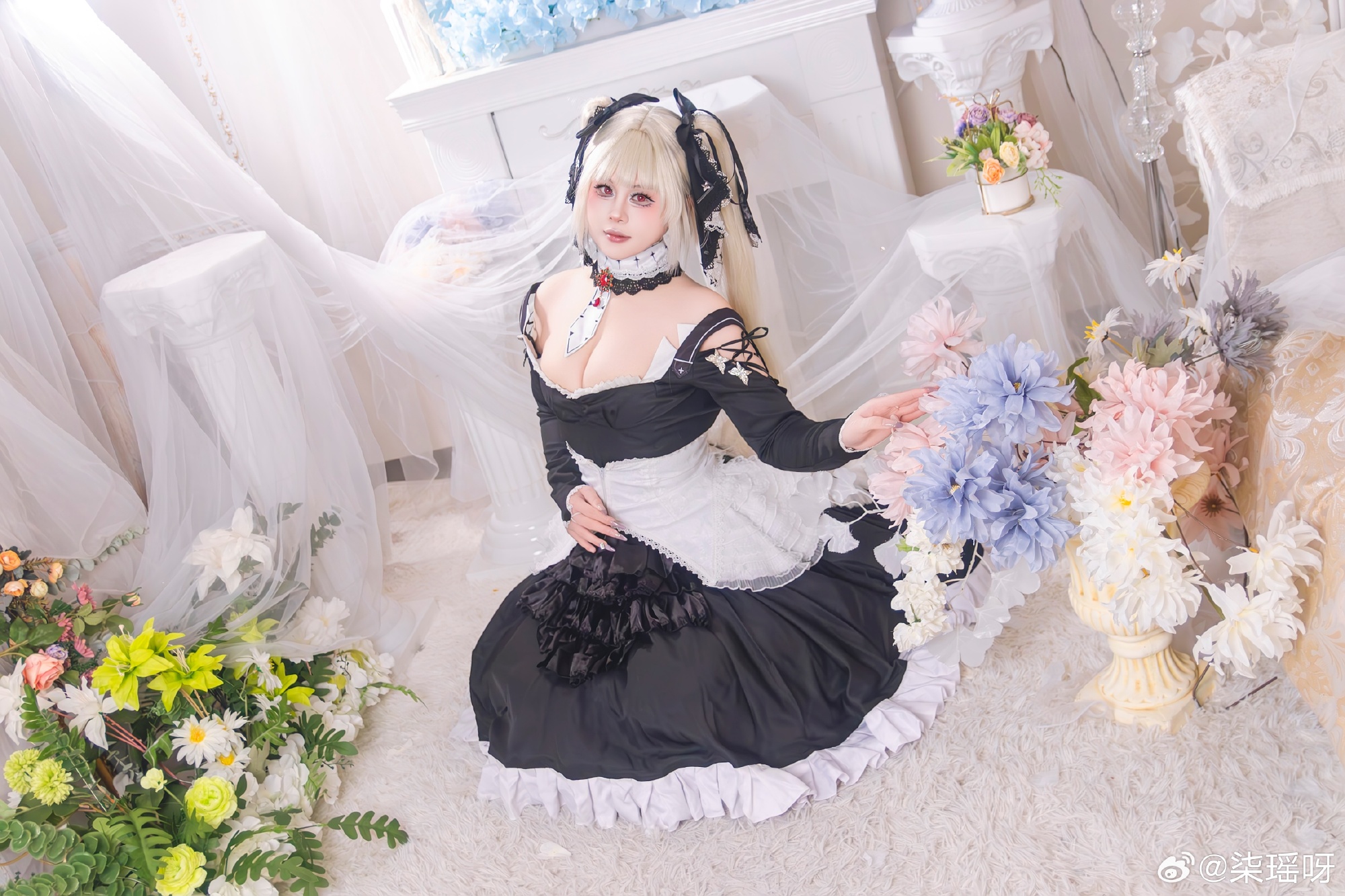 图片[9]-cosplay 碧蓝航线 可畏 女仆装@柒瑶呀-米哈社