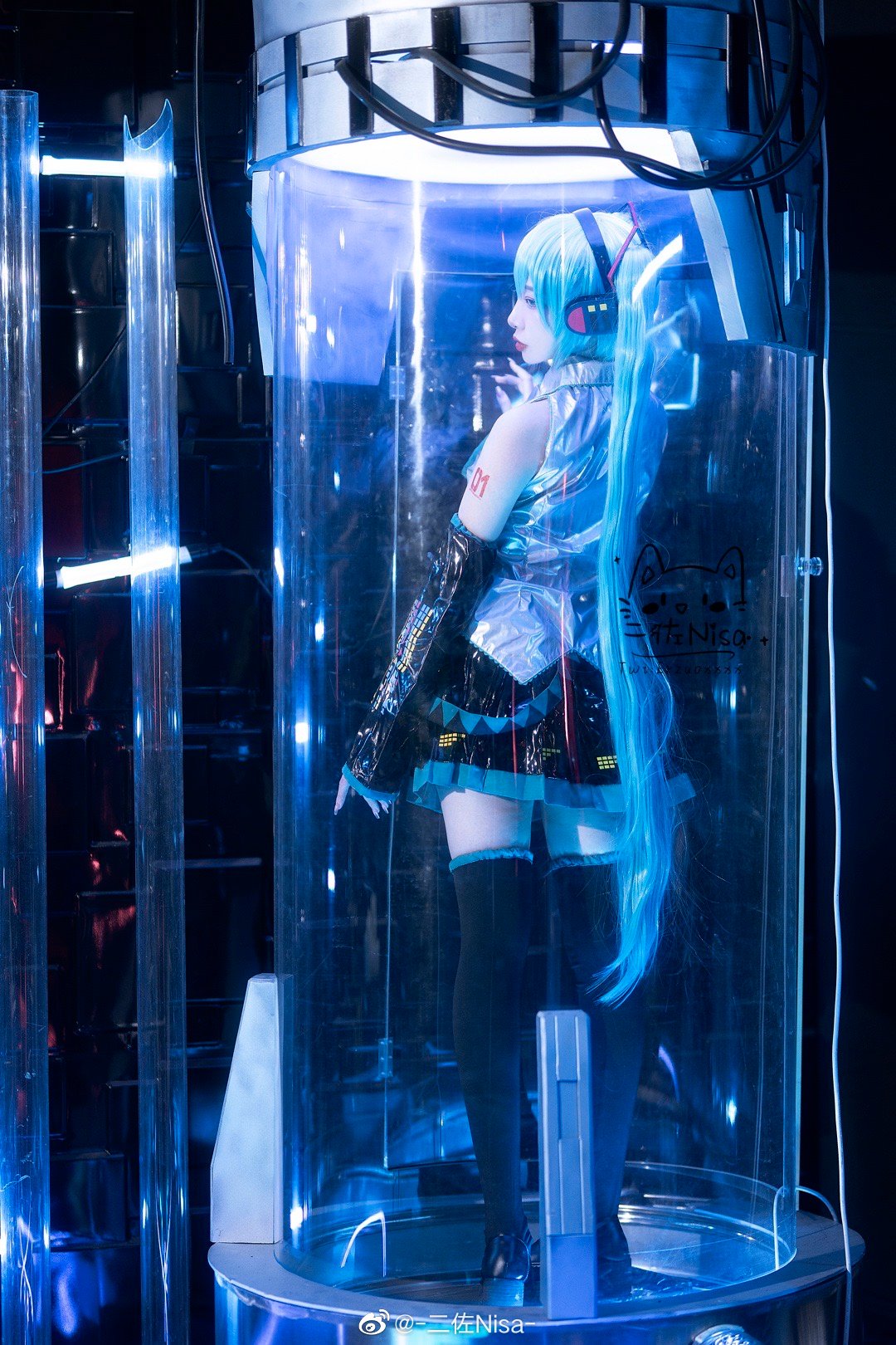 今天也是喜欢miku的一天~ ​​​ 初音未来@-二佐Nisa-