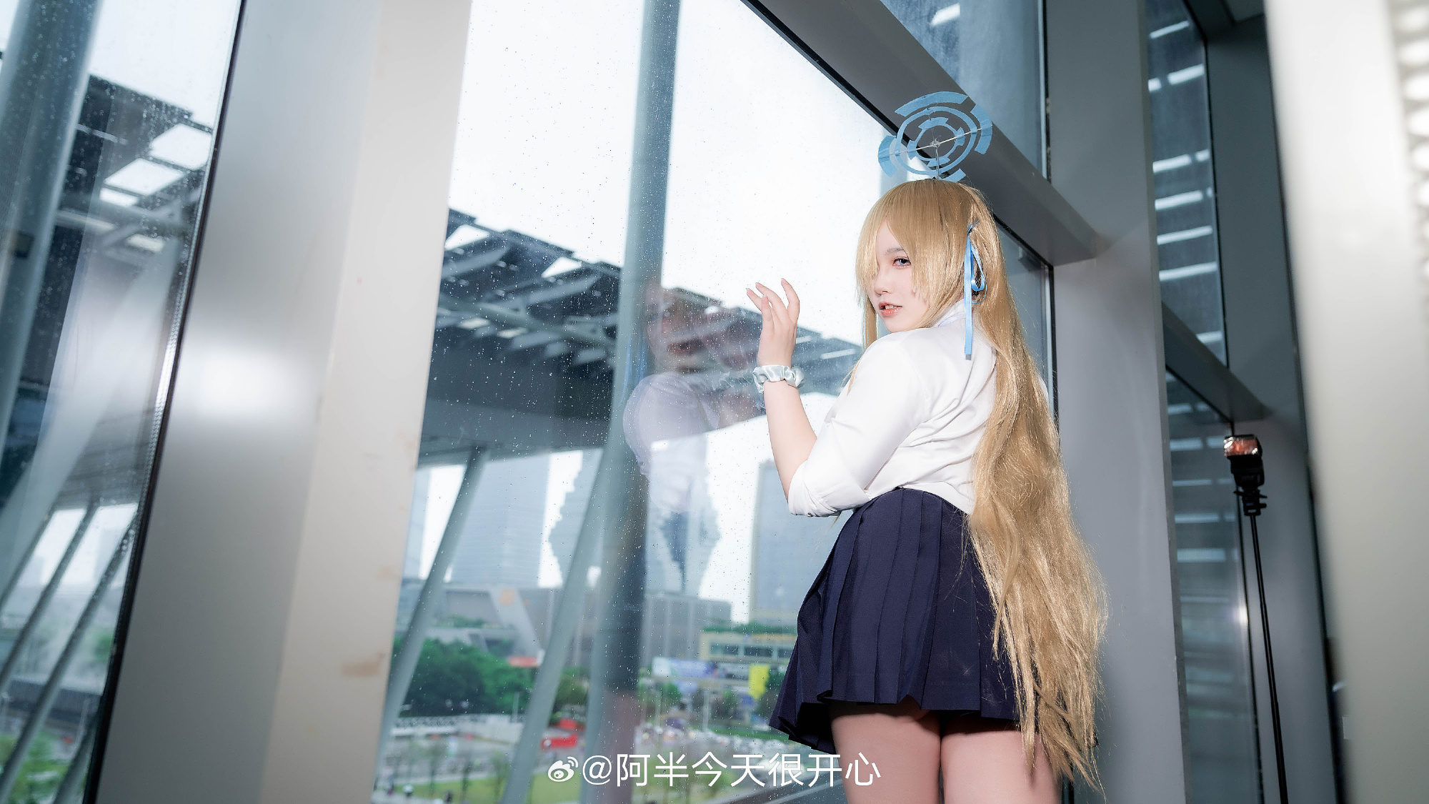 COSPLAY 蔚蓝档案 一之濑明日奈@阿半今天很开心 COSPLAY-第5张