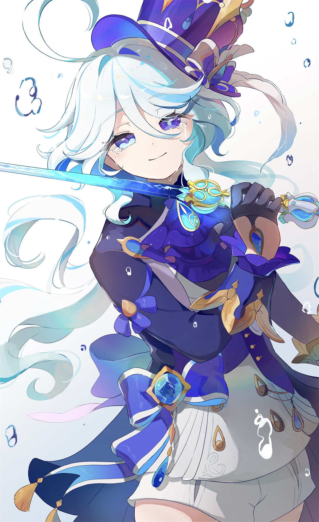 【P站美图】守护枫丹所有人类的心，从来没有改变。原神 芙宁娜小合集 P站美图-第7张