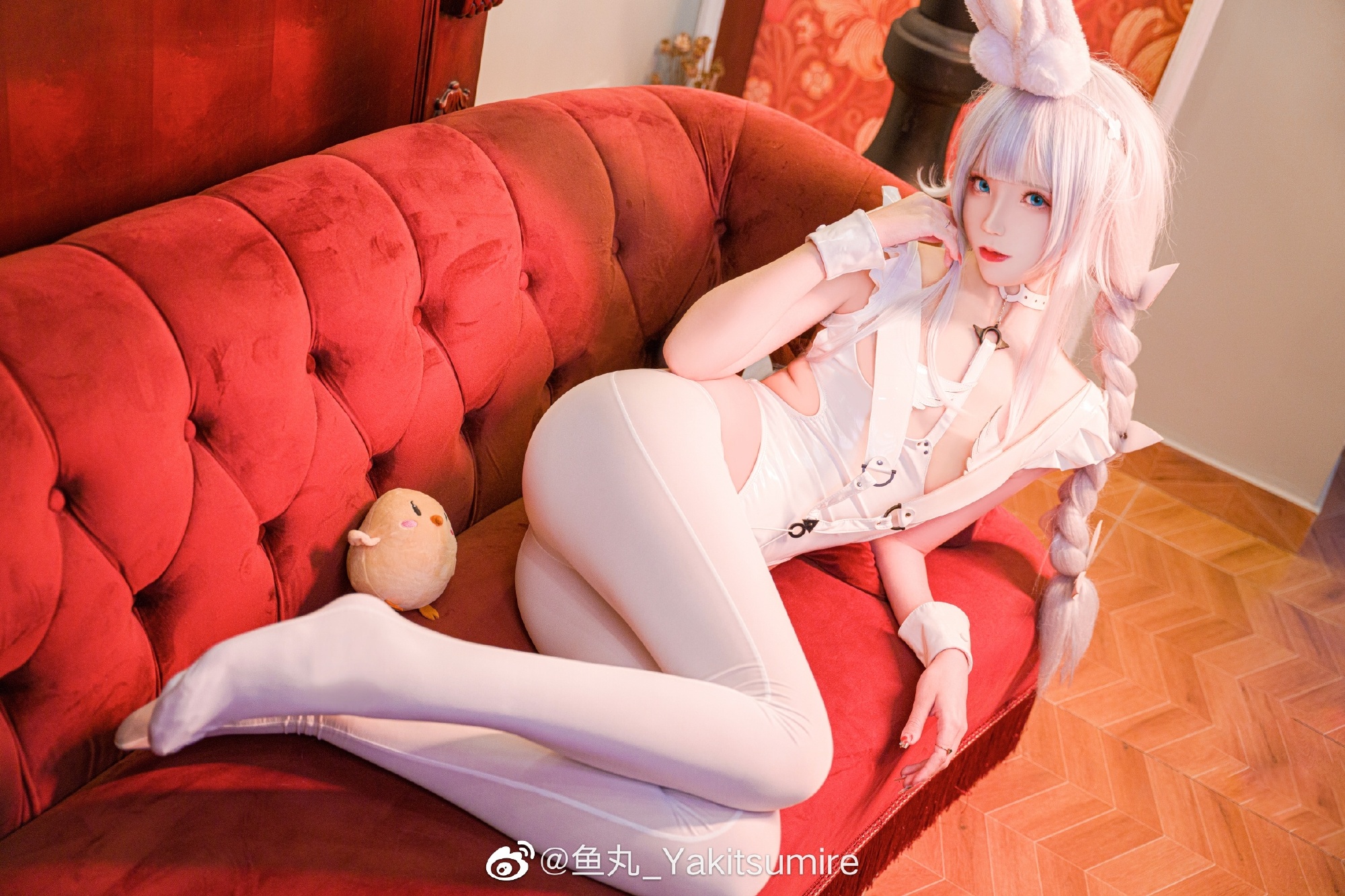 碧蓝航线 恶毒「懒懒的白兔」 @然理理