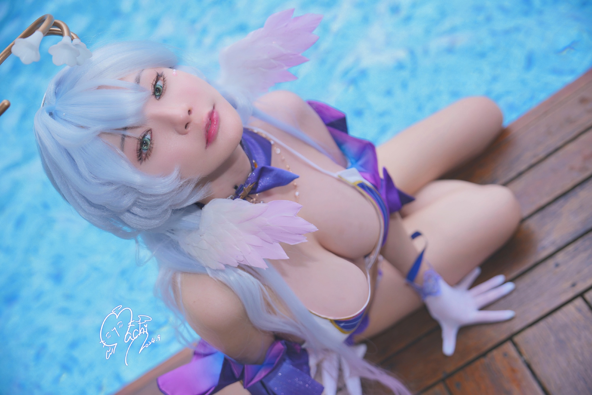 cosplay 星穹铁道 知更鸟@Machi馬吉 ​​​ COSPLAY-第9张