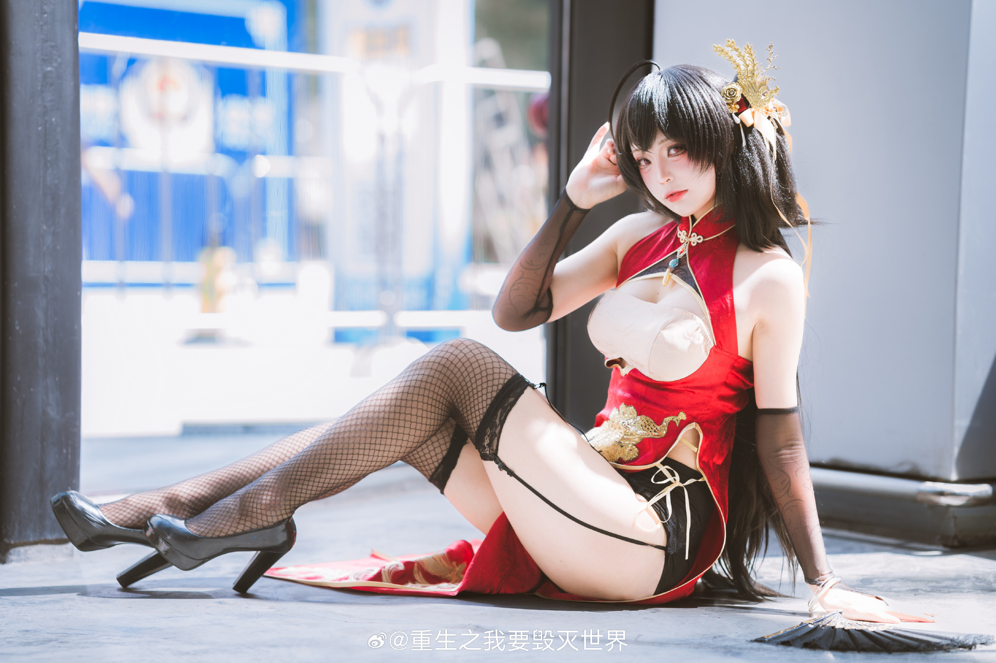 cosplay 很好的阳光 晒晒太阳 碧蓝航线 大凤@嚼嚼团子包 COSPLAY-第9张