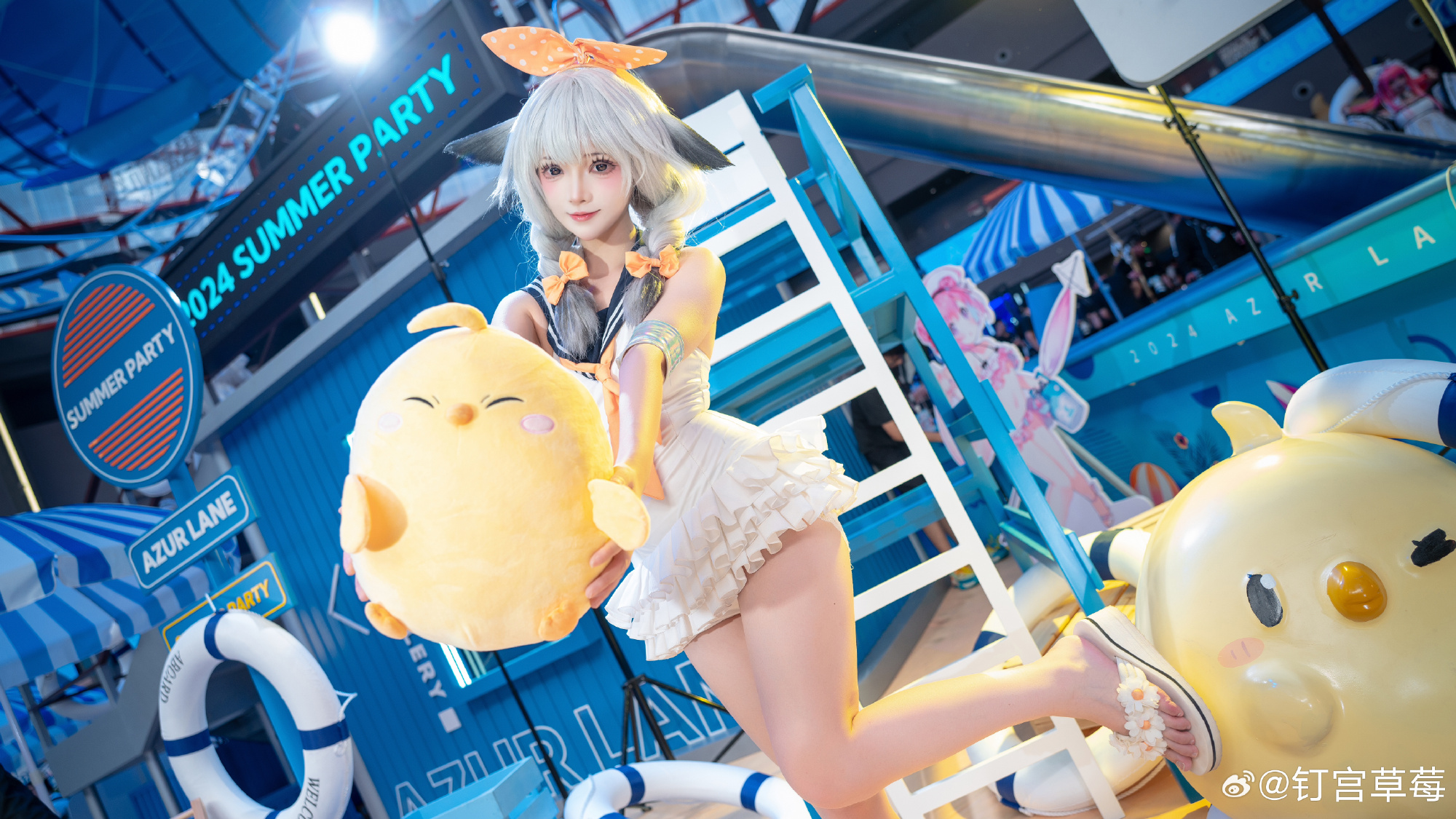 cosplay 碧蓝航线 指挥官～很期待下次再见哦！@钉宫草莓 COSPLAY-第5张