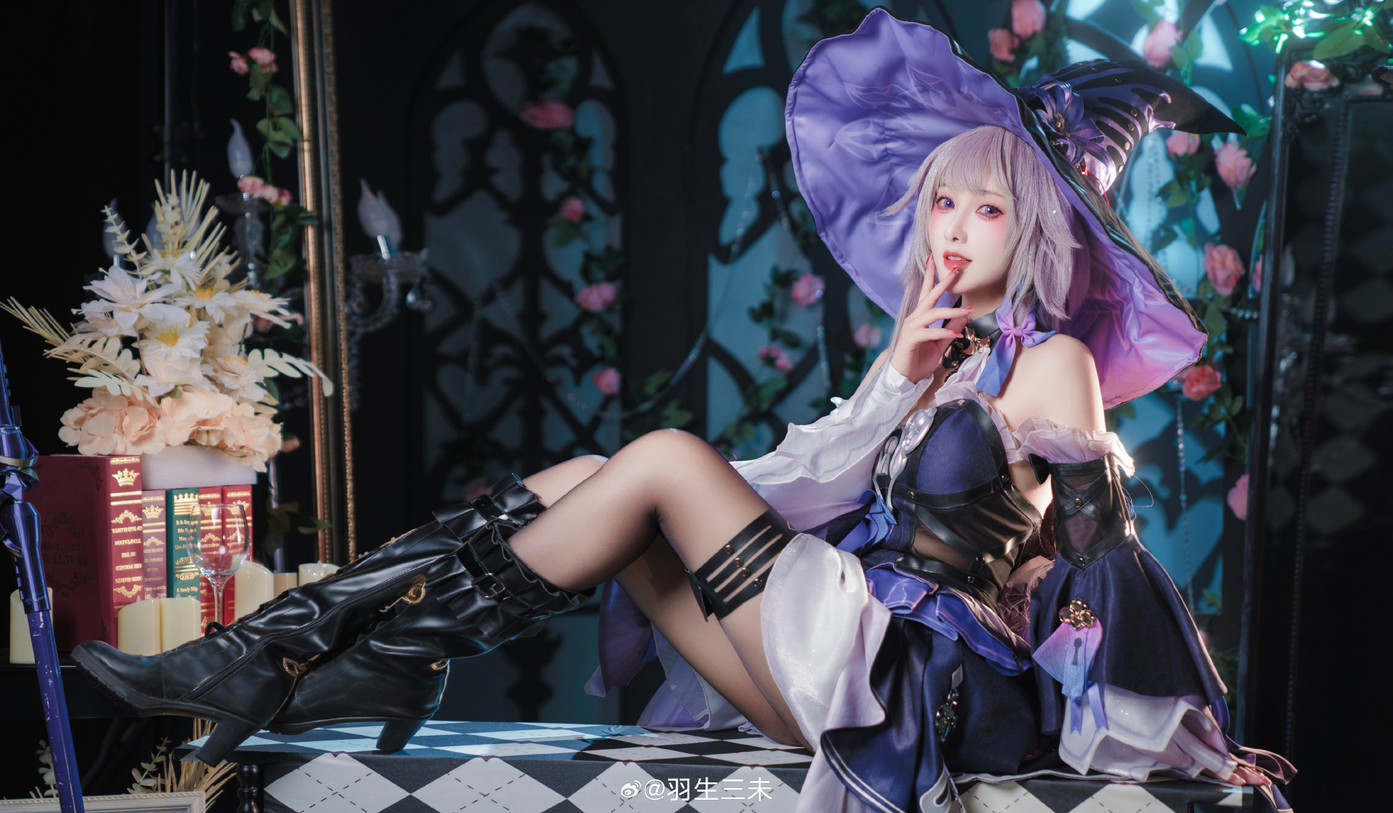 cosplay 崩坏星穹铁道 大黑塔@羽生三未 COSPLAY-第5张