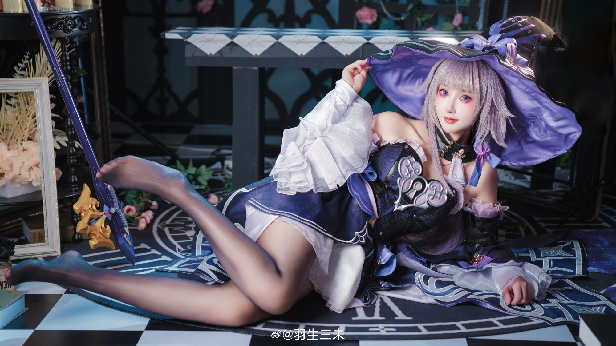 cosplay 崩坏星穹铁道 大黑塔@羽生三未 COSPLAY-第8张