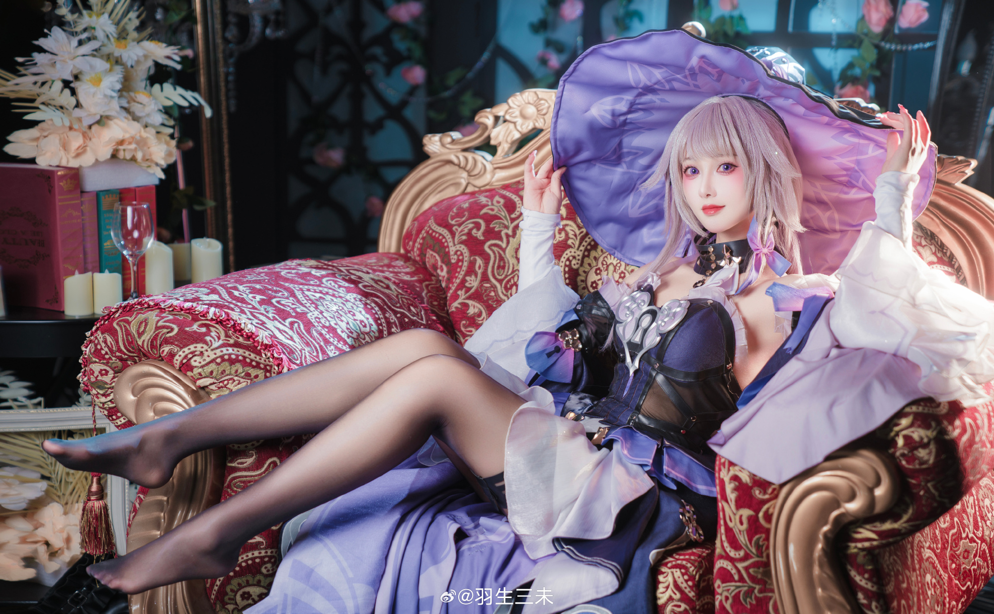 cosplay 崩坏星穹铁道 大黑塔@羽生三未 COSPLAY-第4张