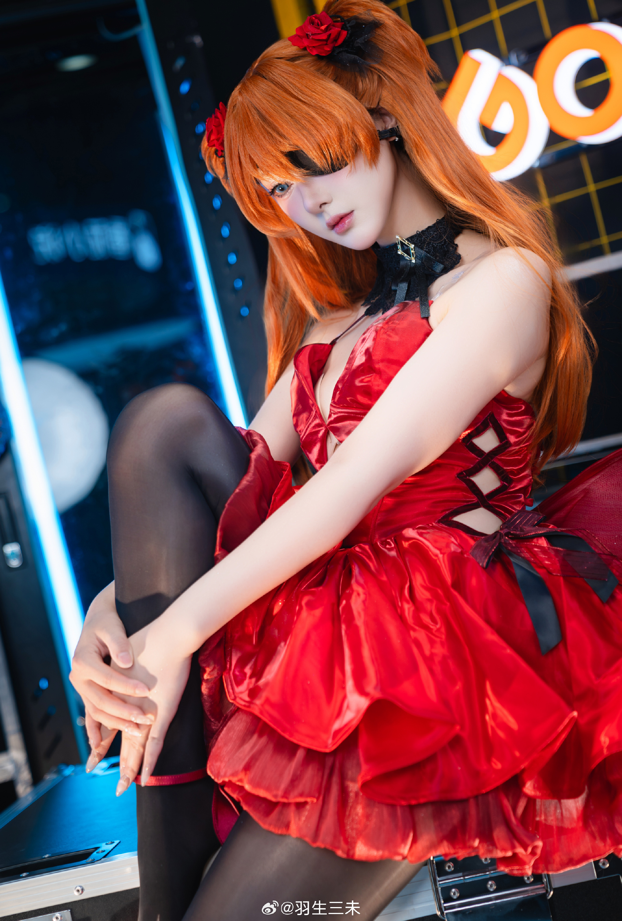 cosplay nikke联动eva的明日香  明日香 nikke:胜利女神@羽生三未 COSPLAY-第6张